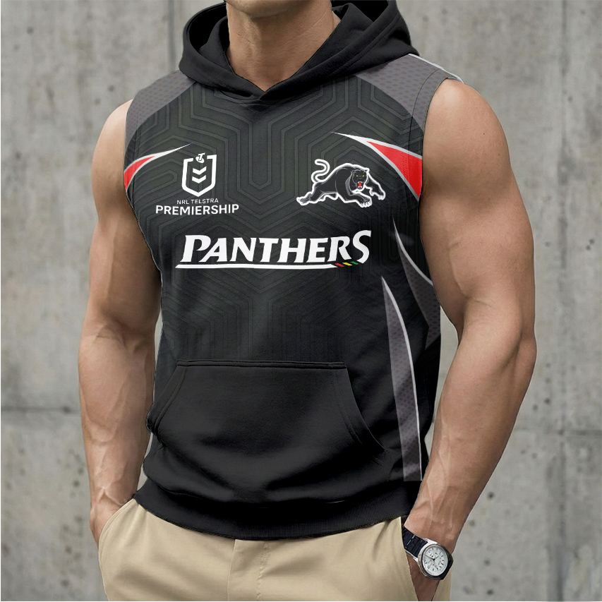 Auspiritmerch Penrith Panthers Personalized Hooded Tank Top Gift For Fans