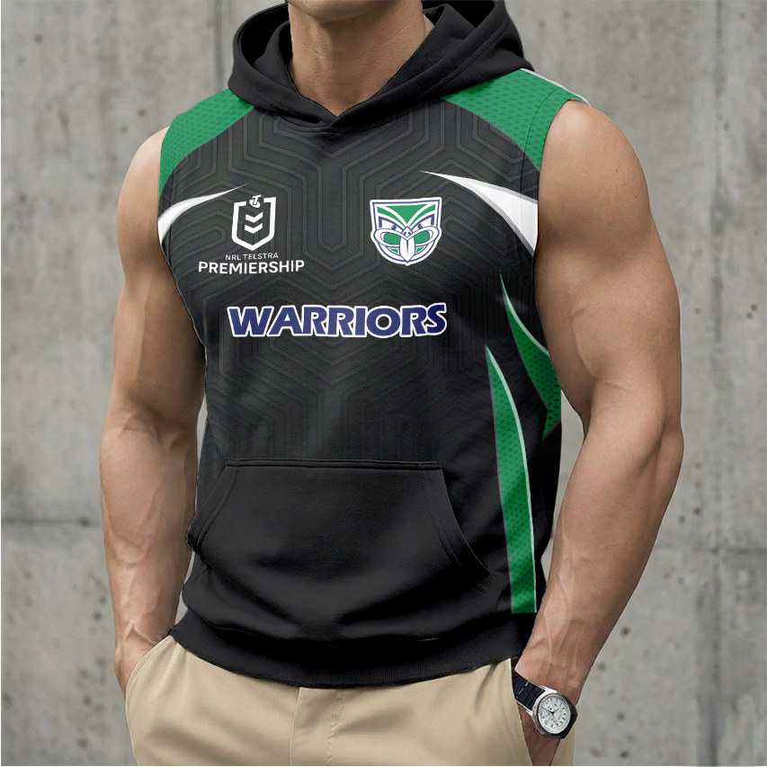 Auspiritmerch New Zealand Warriors Personalized Hooded Tank Top Gift For Fans