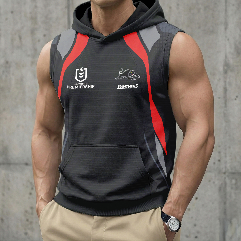 Auspiritmerch Penrith Panthers Personalized Hooded Tank Top Gift For Fans