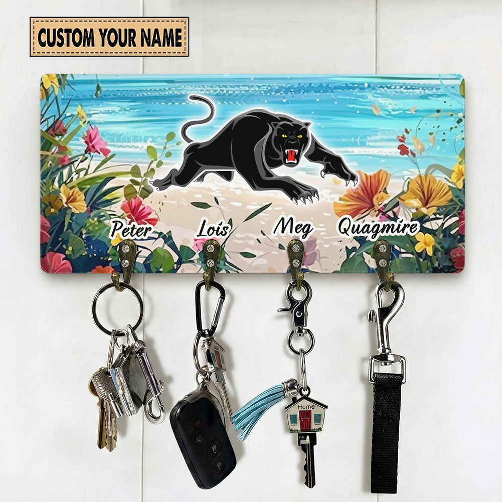 Auspiritmerch Penrith Panthers Personalized Key Holder Gifts For Fans