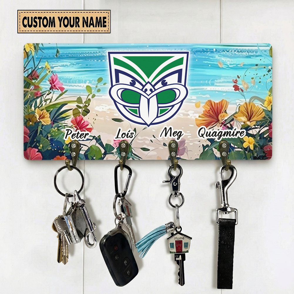 Auspiritmerch New Zealand Warriors Personalized Key Holder Gifts For Fans
