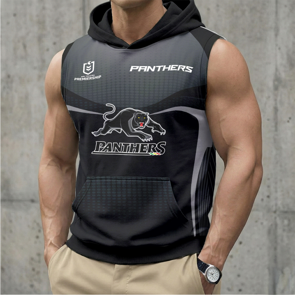 Auspiritmerch Penrith Panthers Personalized Hooded Tank Top Gift For Fans