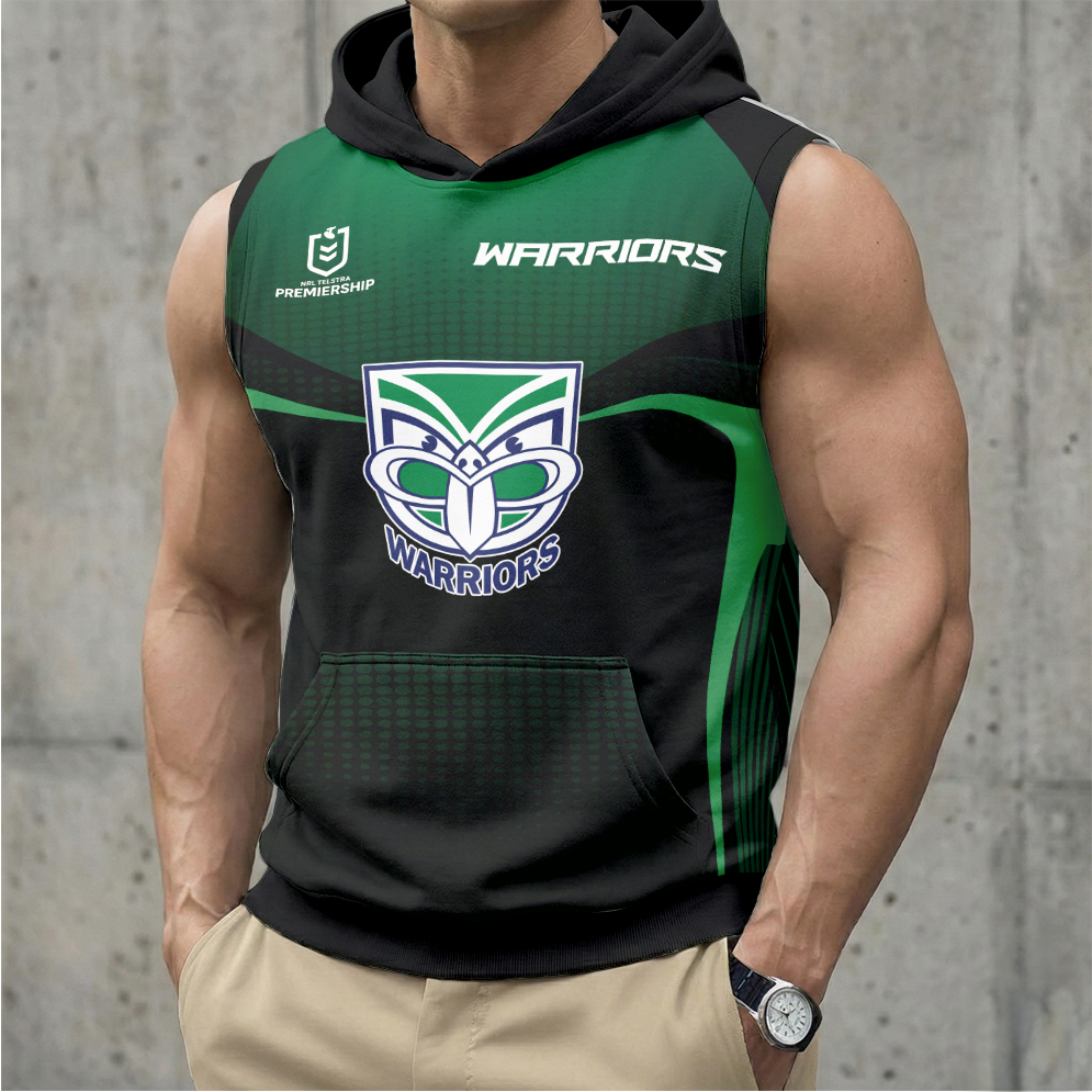 Auspiritmerch New Zealand Warriors Personalized Hooded Tank Top Gift For Fans