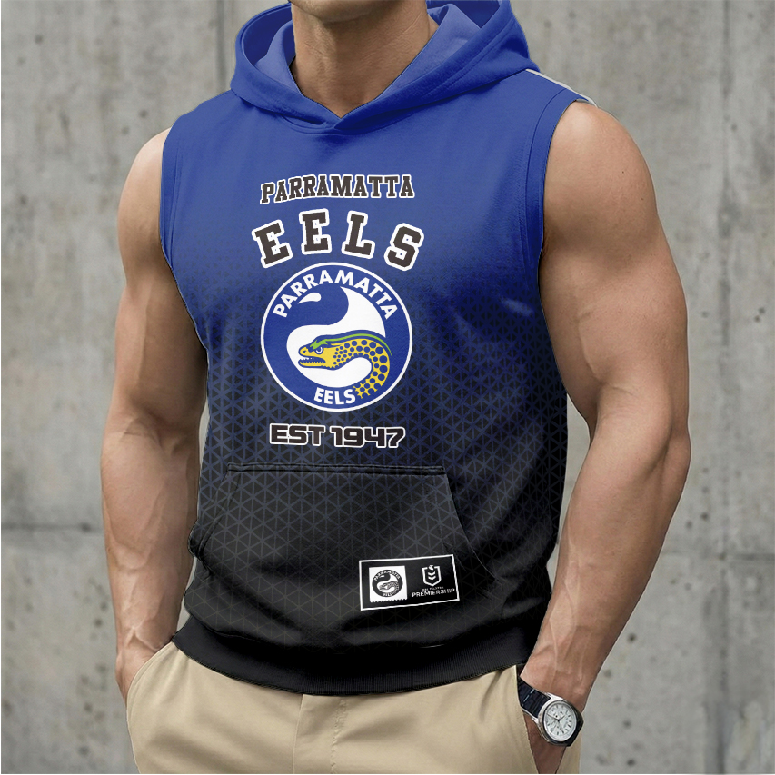 Auspiritmerch Parramatta Eels Personalized Hooded Tank Top Gift For Fans