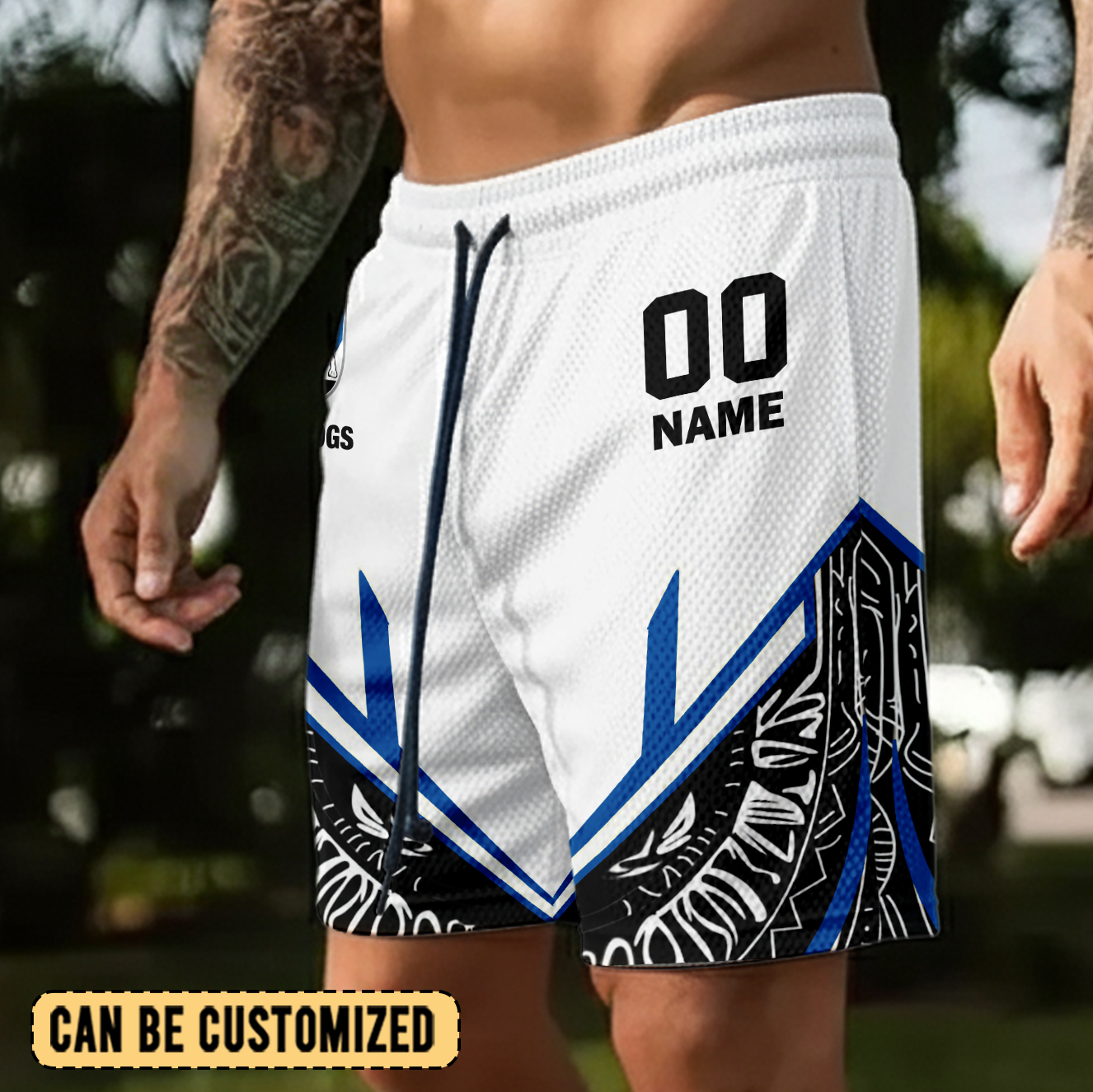 Auspiritmerch Canterbury-Bankstown Bulldogs Personalized Short Pants Gift For Fans