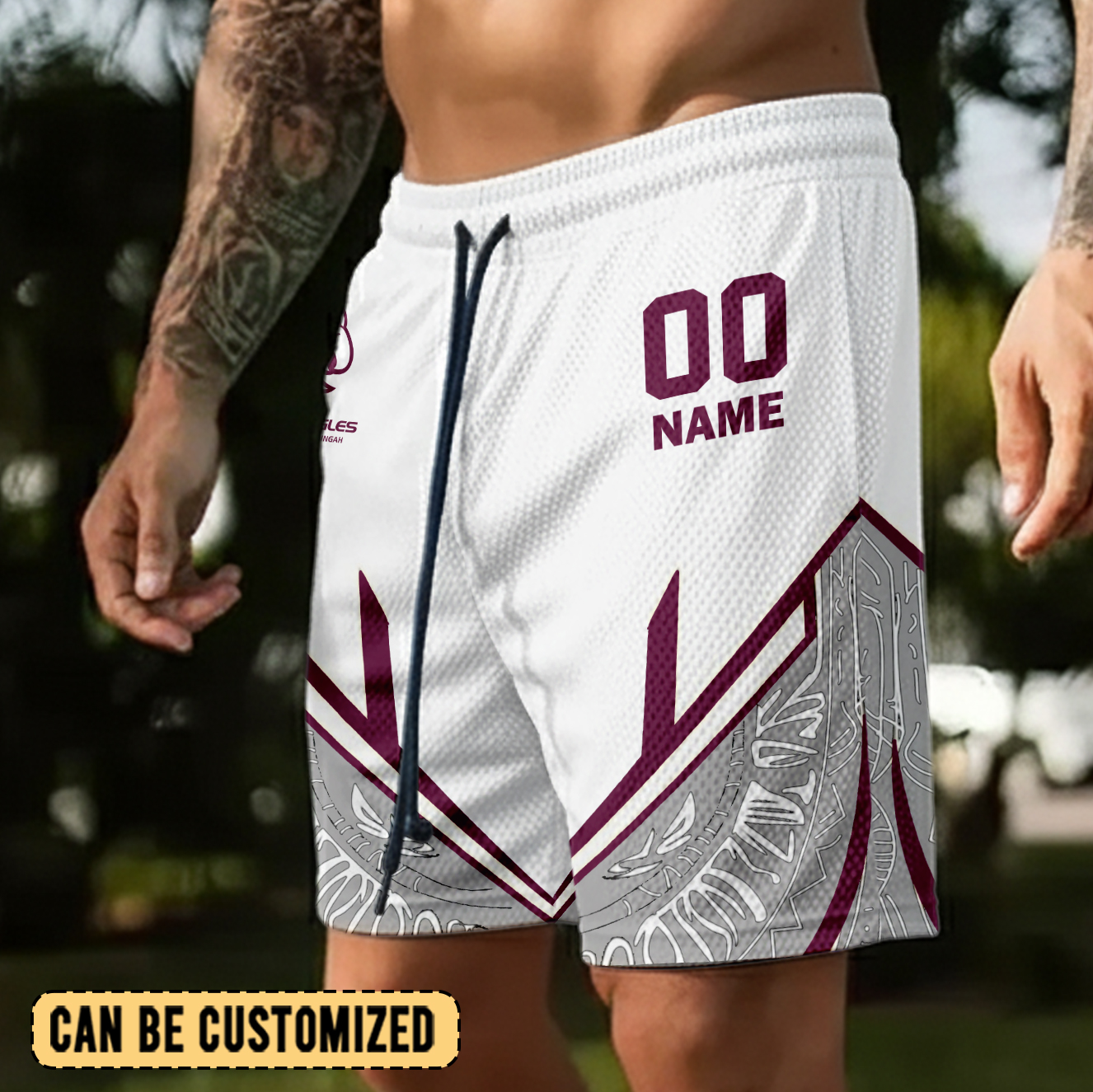 Auspiritmerch Manly Warringah Sea Eagles Personalized Short Pants Gift For Fans