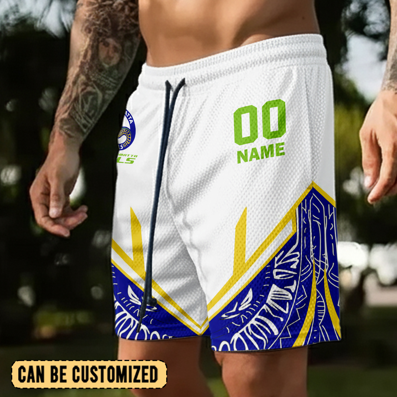 Auspiritmerch Parramatta Eels Personalized Short Pants Gift For Fans