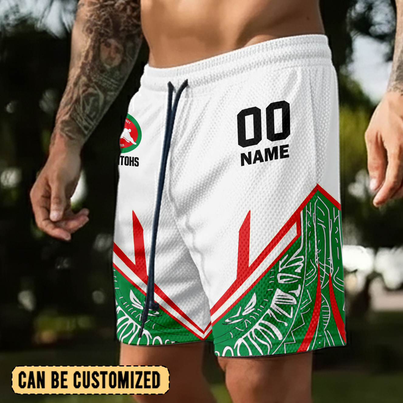 Auspiritmerch South Sydney Rabbitohs Personalized Short Pants Gift For Fans