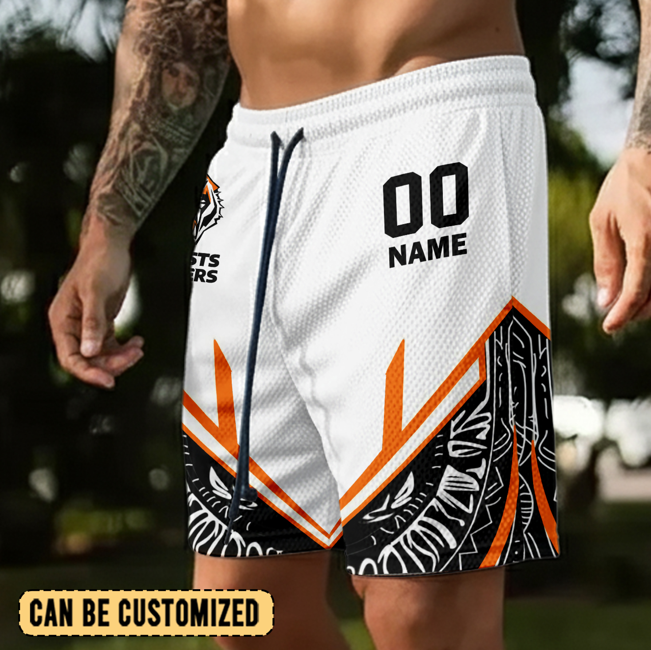 Auspiritmerch Wests Tigers Personalized Short Pants Gift For Fans
