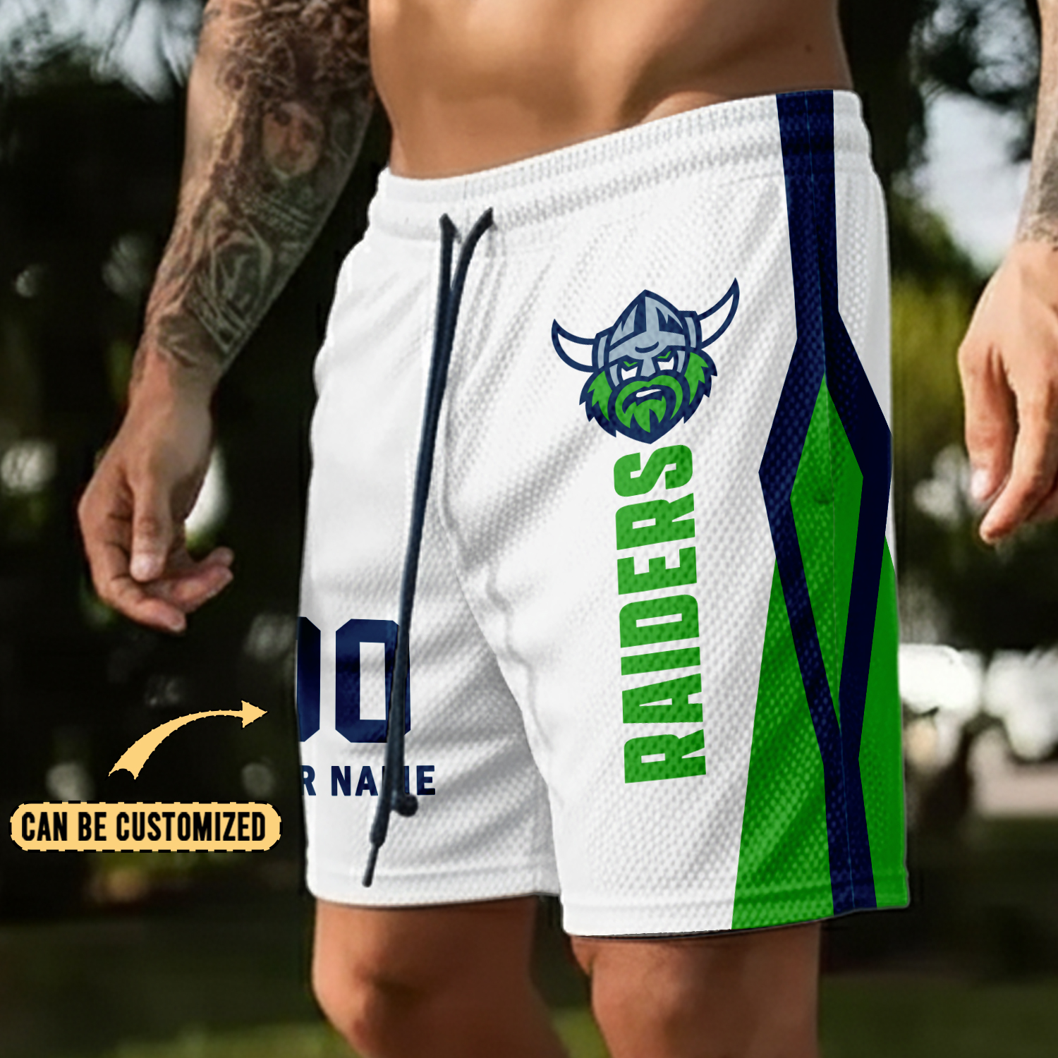 Auspiritmerch Canberra Raiders Personalized Short Pants Gift For Fans