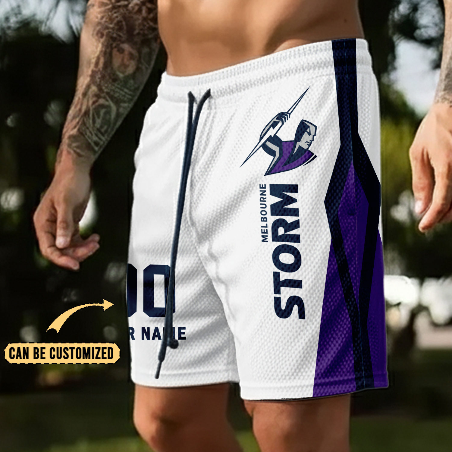 Auspiritmerch Melbourne Storm Personalized Short Pants Gift For Fans