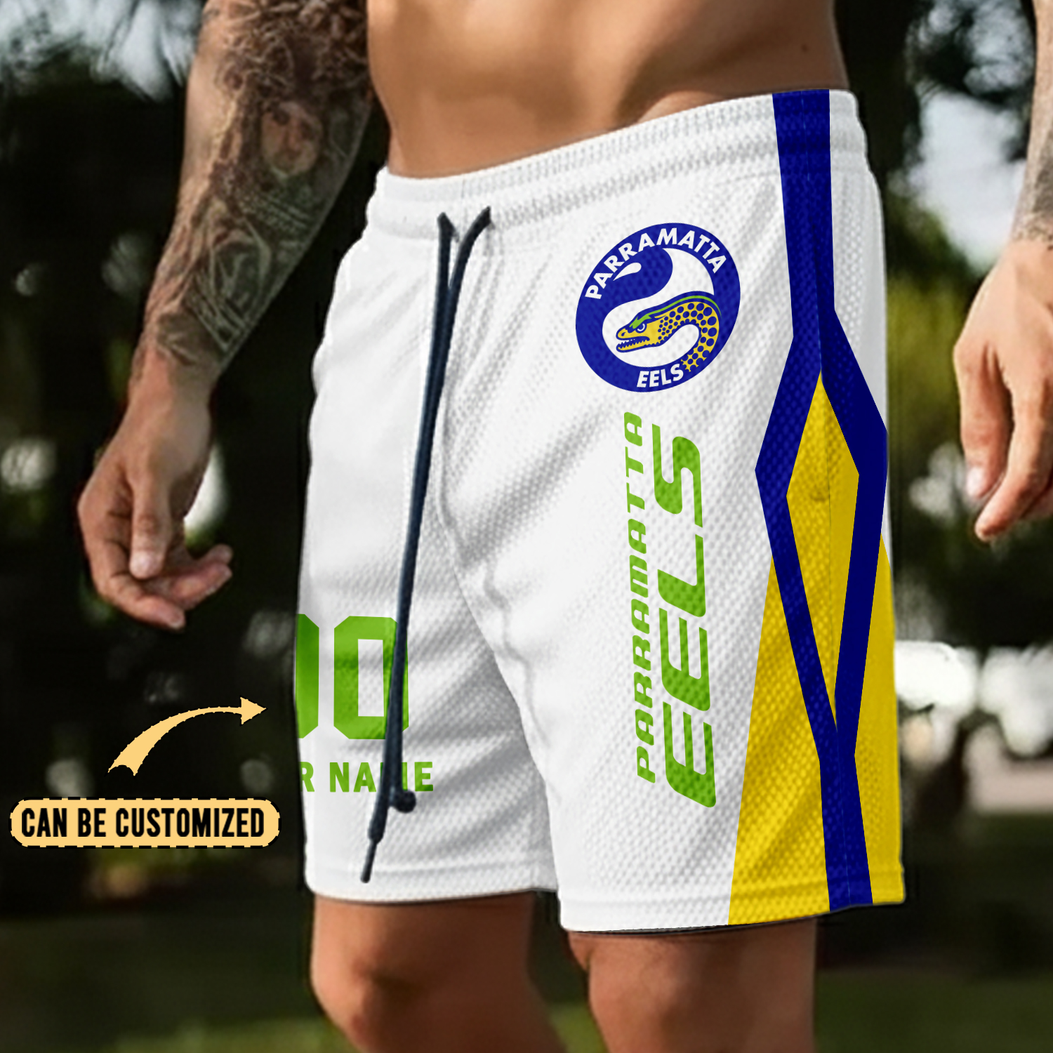 Auspiritmerch Parramatta Eels Personalized Short Pants Gift For Fans