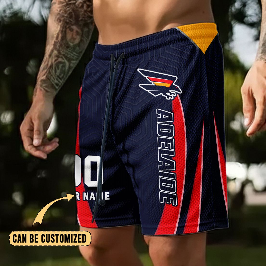Auspiritmerch Adelaide Crows Personalized Short Pants Gift For Fans