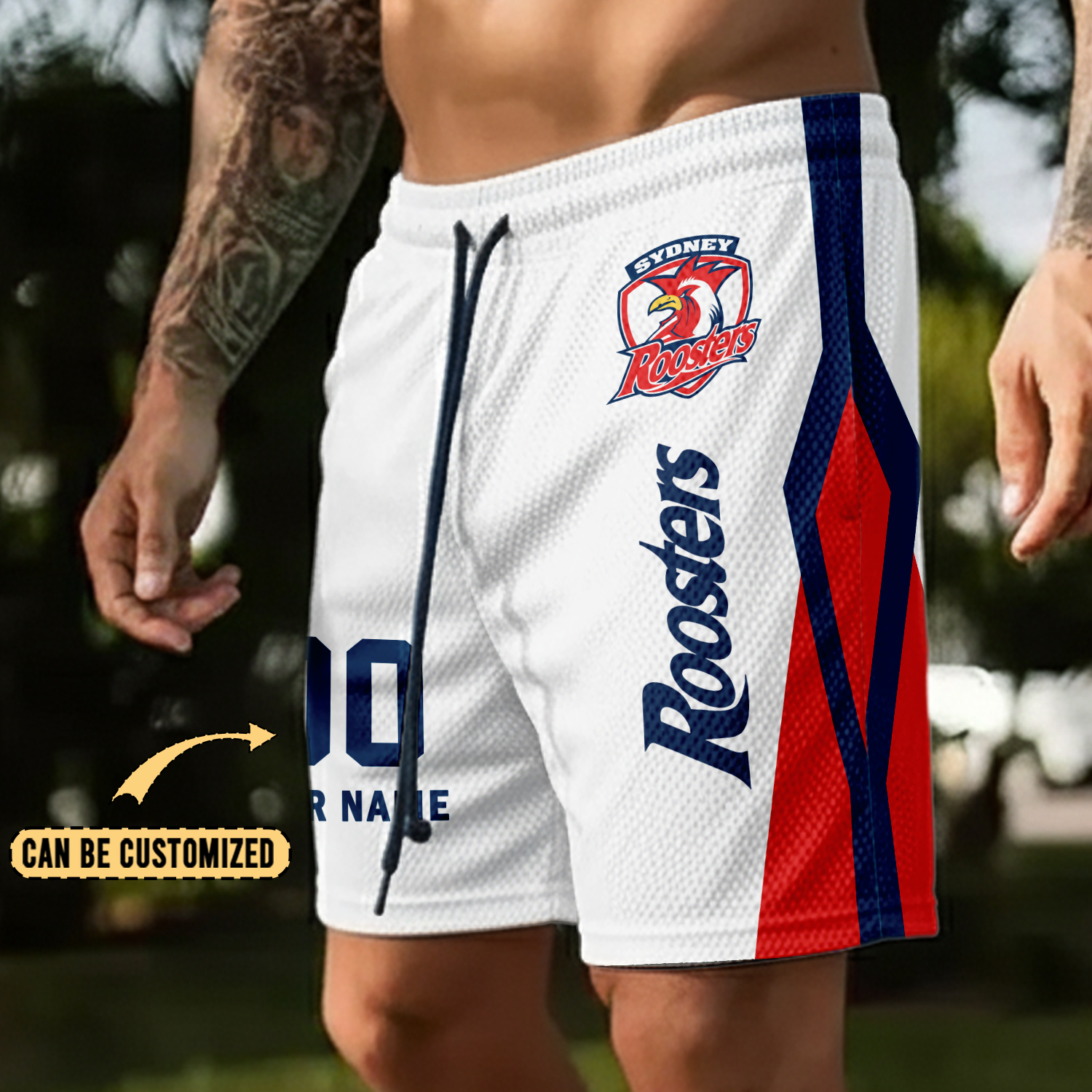 Auspiritmerch Sydney Roosters Personalized Short Pants Gift For Fans