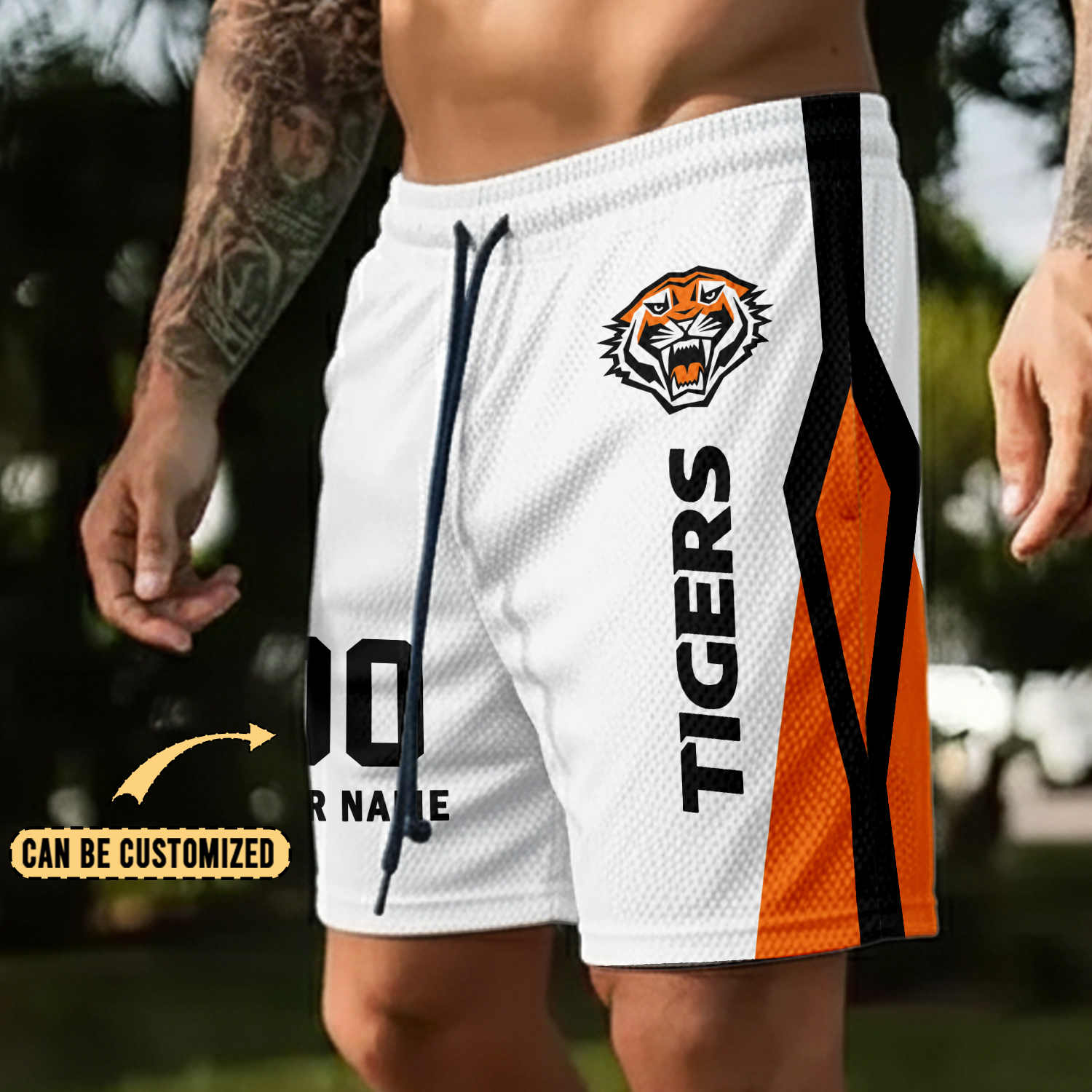 Auspiritmerch Wests Tigers Personalized Short Pants Gift For Fans
