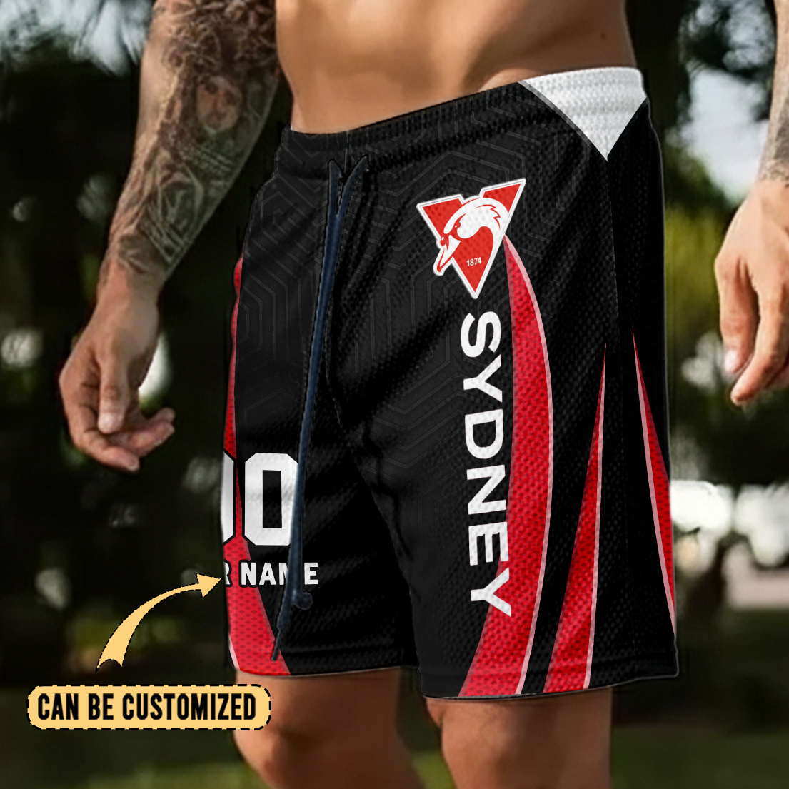 Auspiritmerch Sydney Swans Personalized Short Pants Gift For Fans