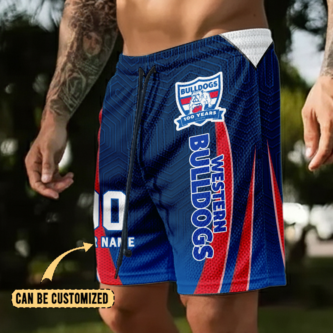Auspiritmerch Western Bulldogs Personalized Short Pants Gift For Fans
