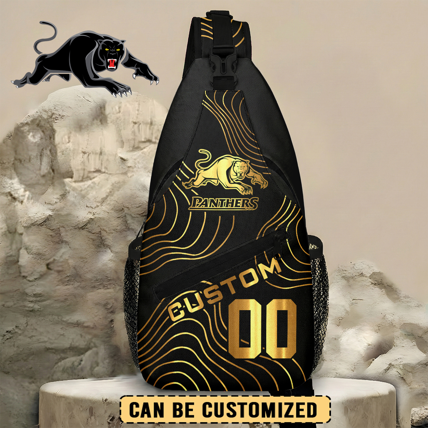 Auspiritmerch Penrith Panthers Personalized Sling Bags Gift For Fans
