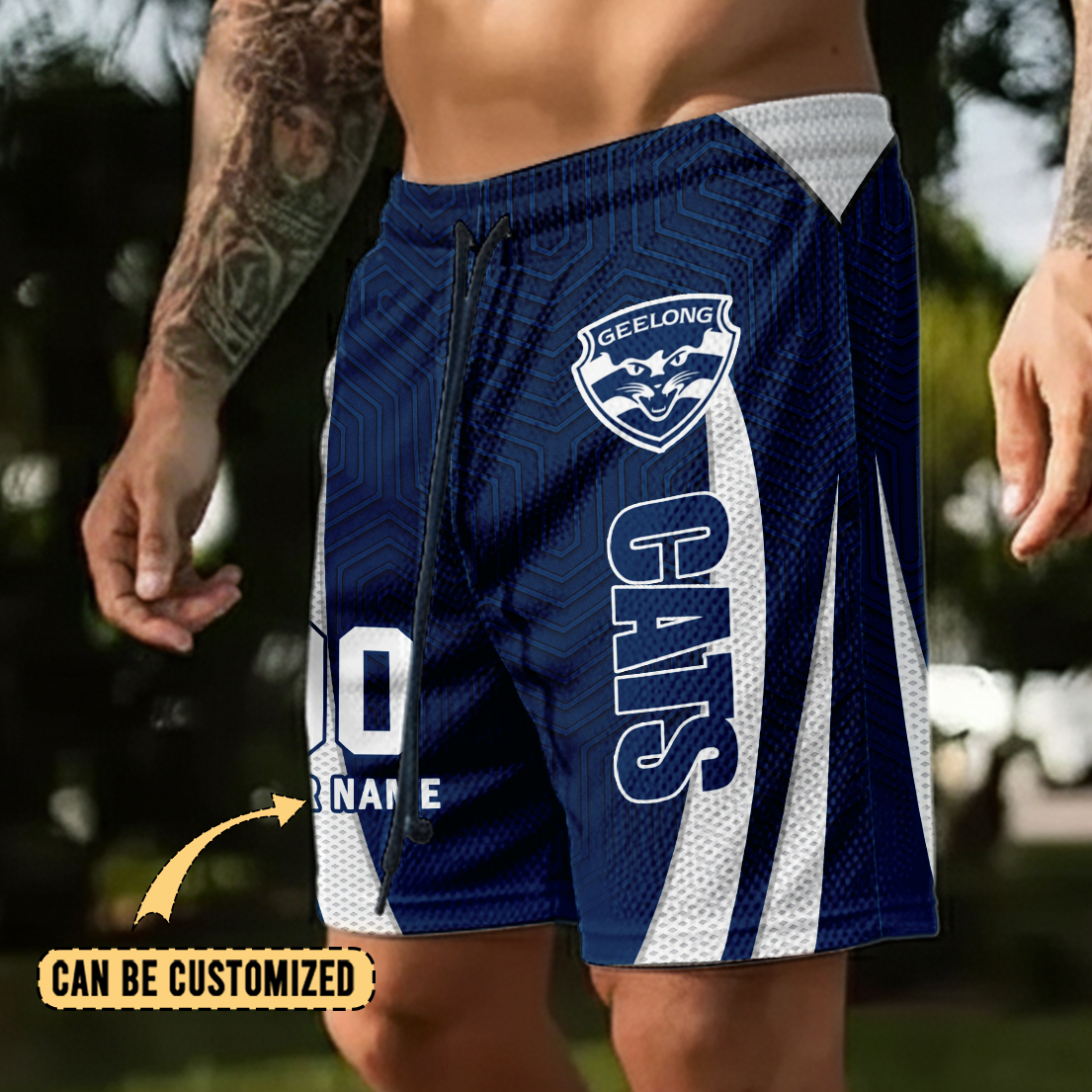 Auspiritmerch Geelong Cats Personalized Short Pants Gift For Fans