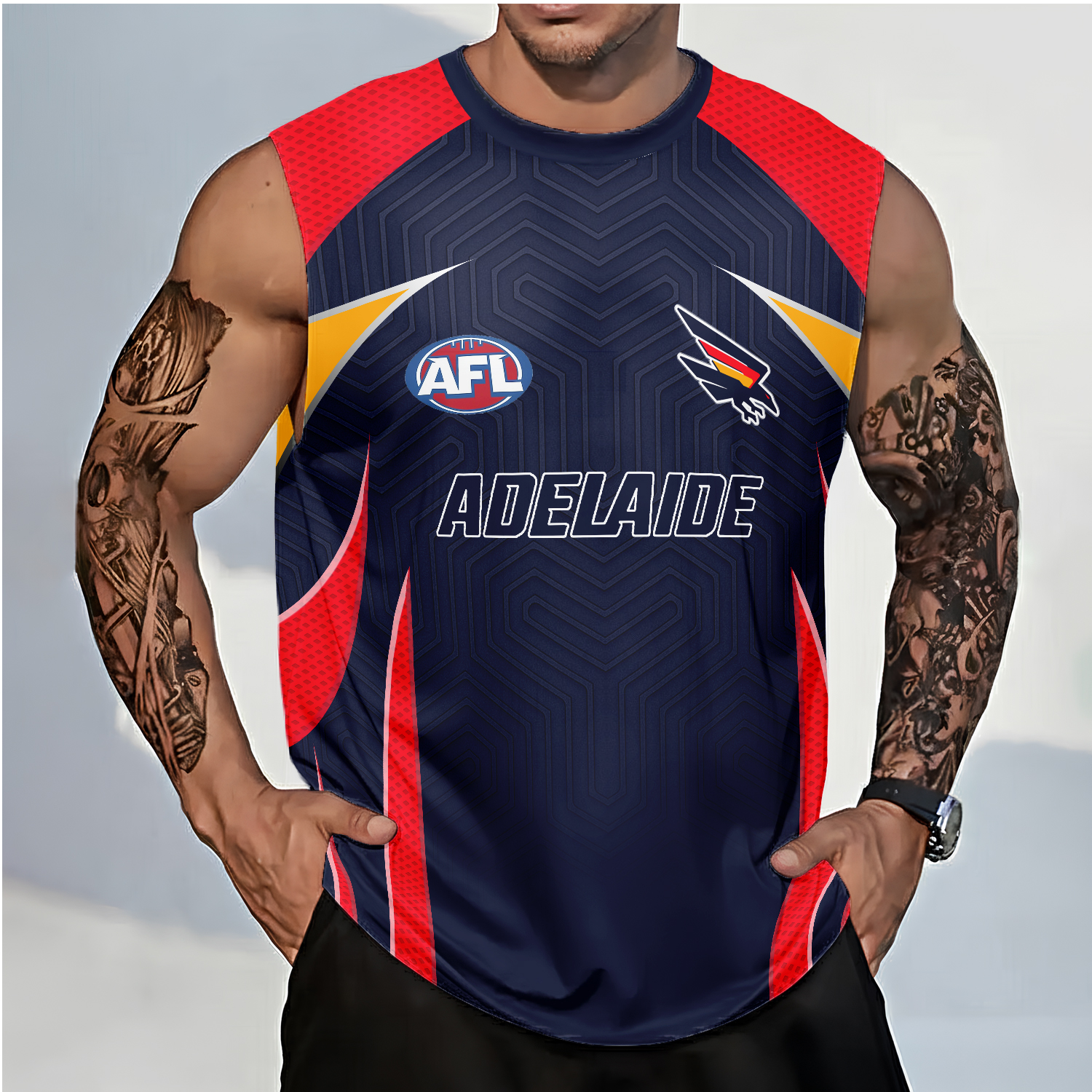 Auspiritmerch Adelaide Crows Personalized Tank Top Gift For Fans