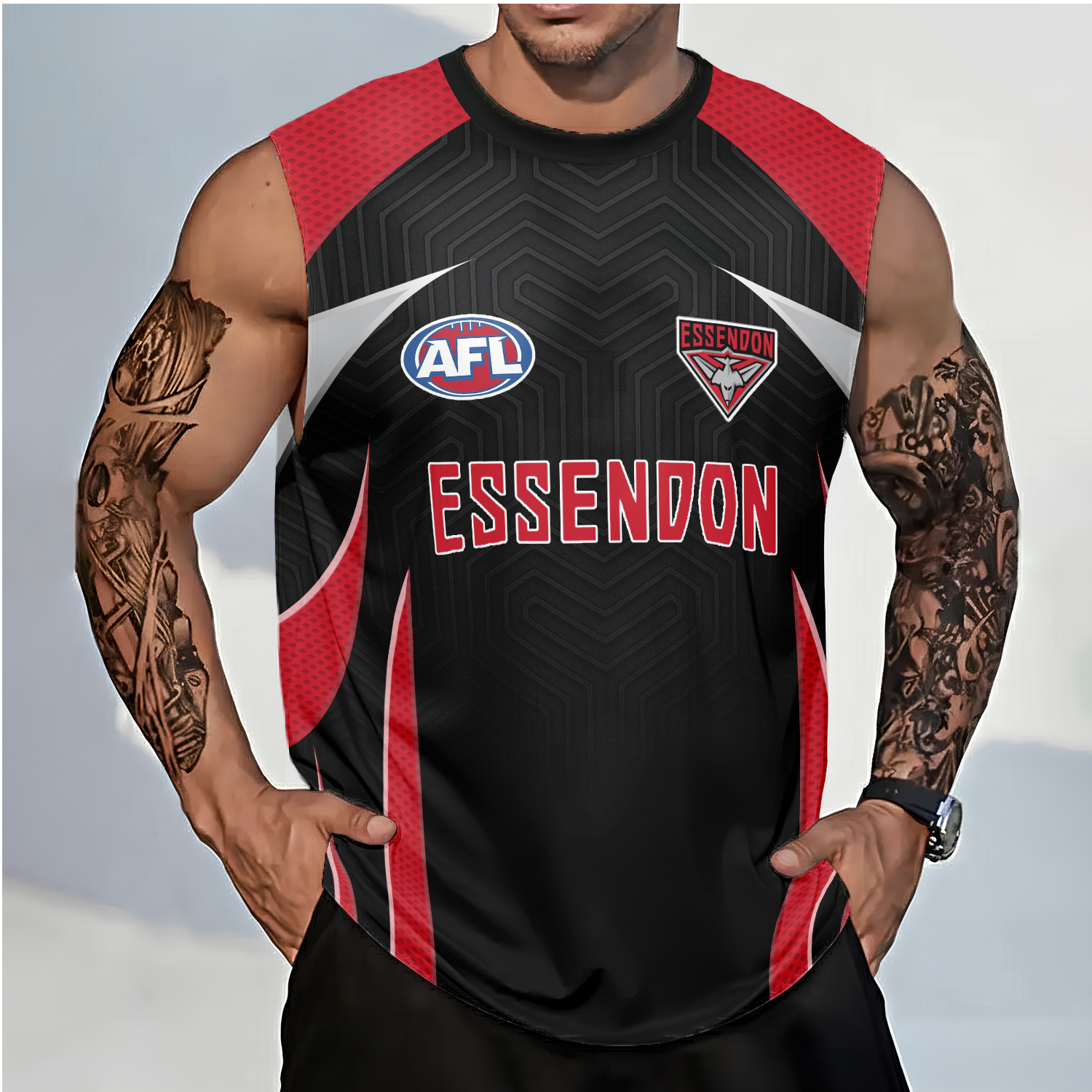 Auspiritmerch Essendon Personalized Tank Top Gift For Fans