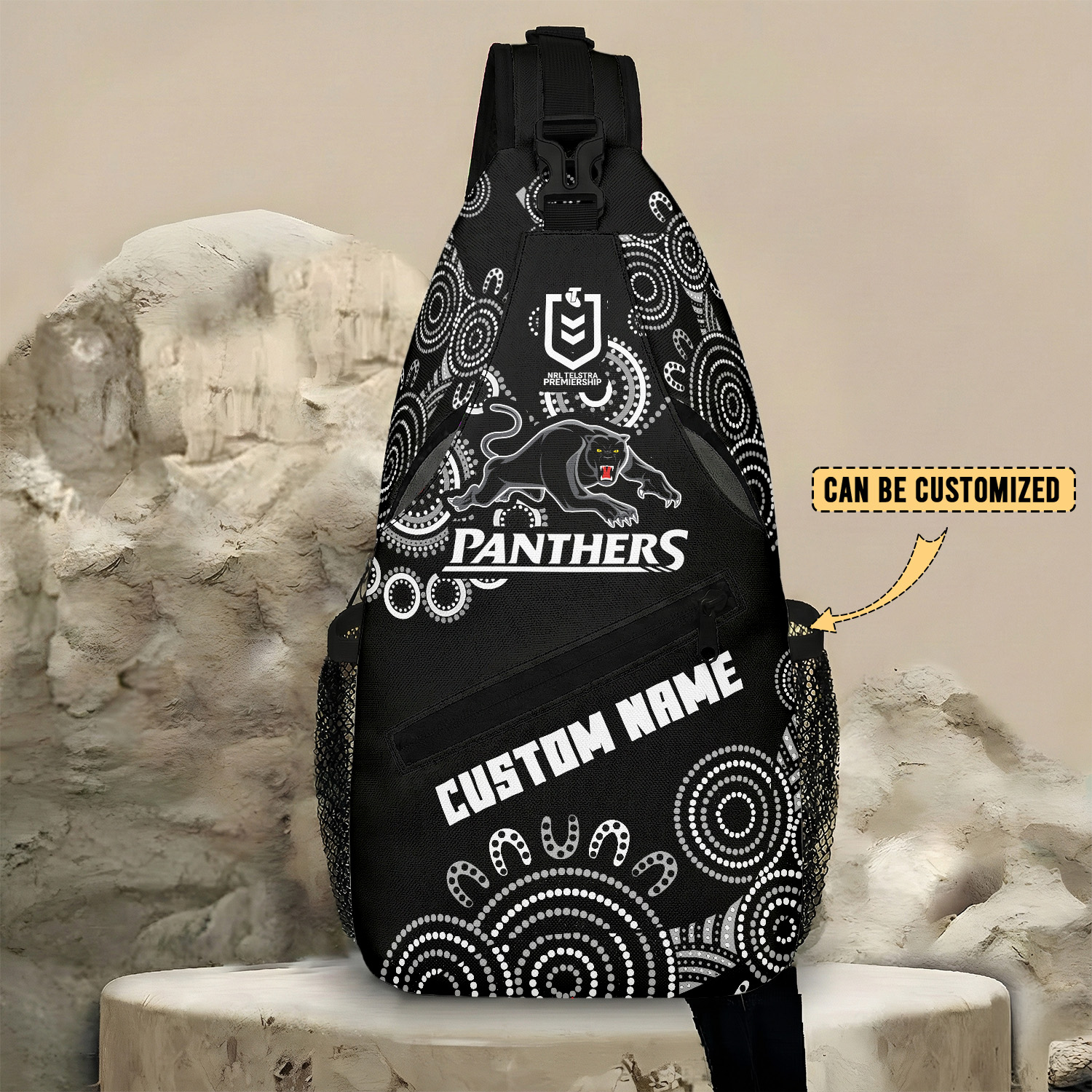 Auspiritmerch Penrith Panthers Personalized Sling Bags Gift For Fans