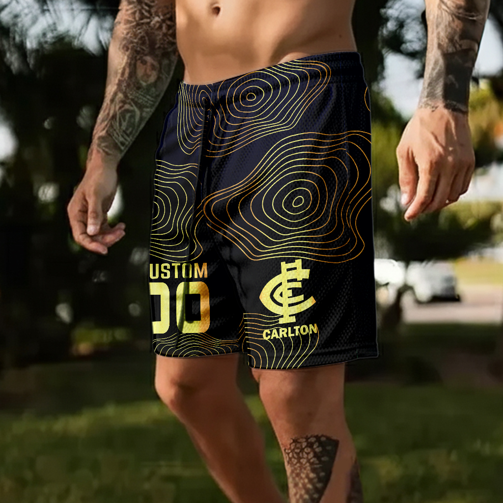 Auspiritmerch Carlton Blues Personalized Short Pants Gift For Fans