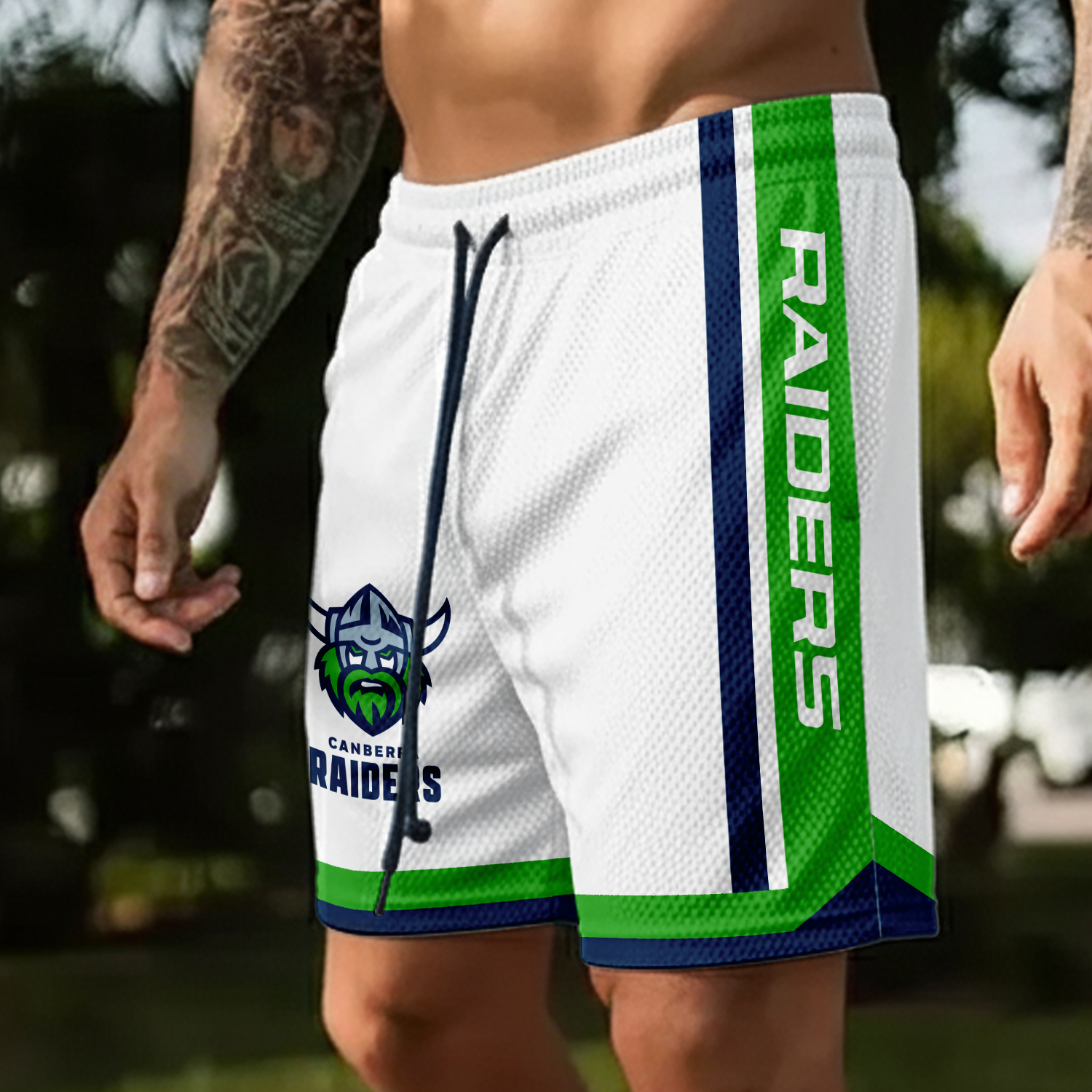 Auspiritmerch Canberra Raiders Personalized Short Pants Gift For Fans