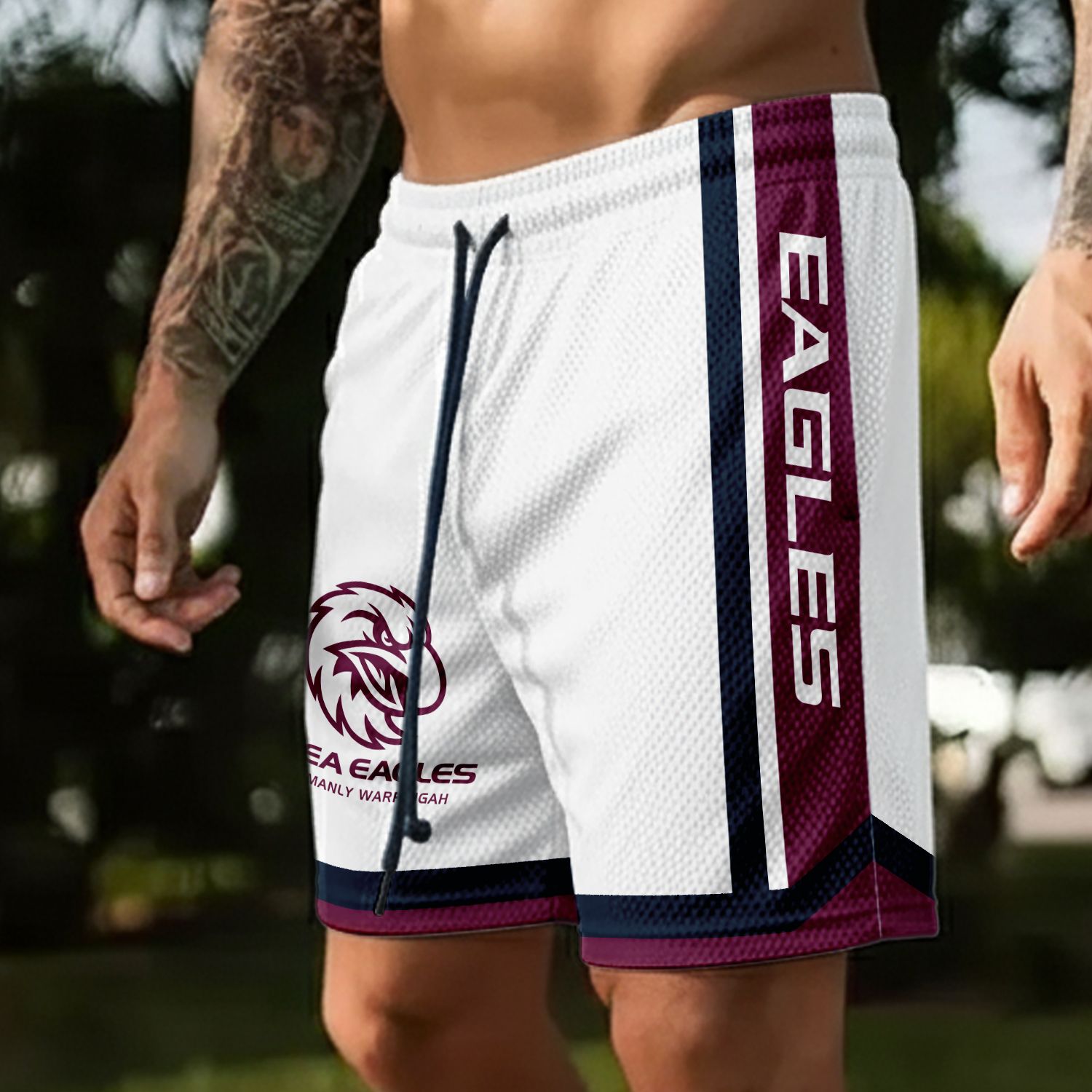Auspiritmerch Manly Warringah Sea Eagles Personalized Short Pants Gift For Fans