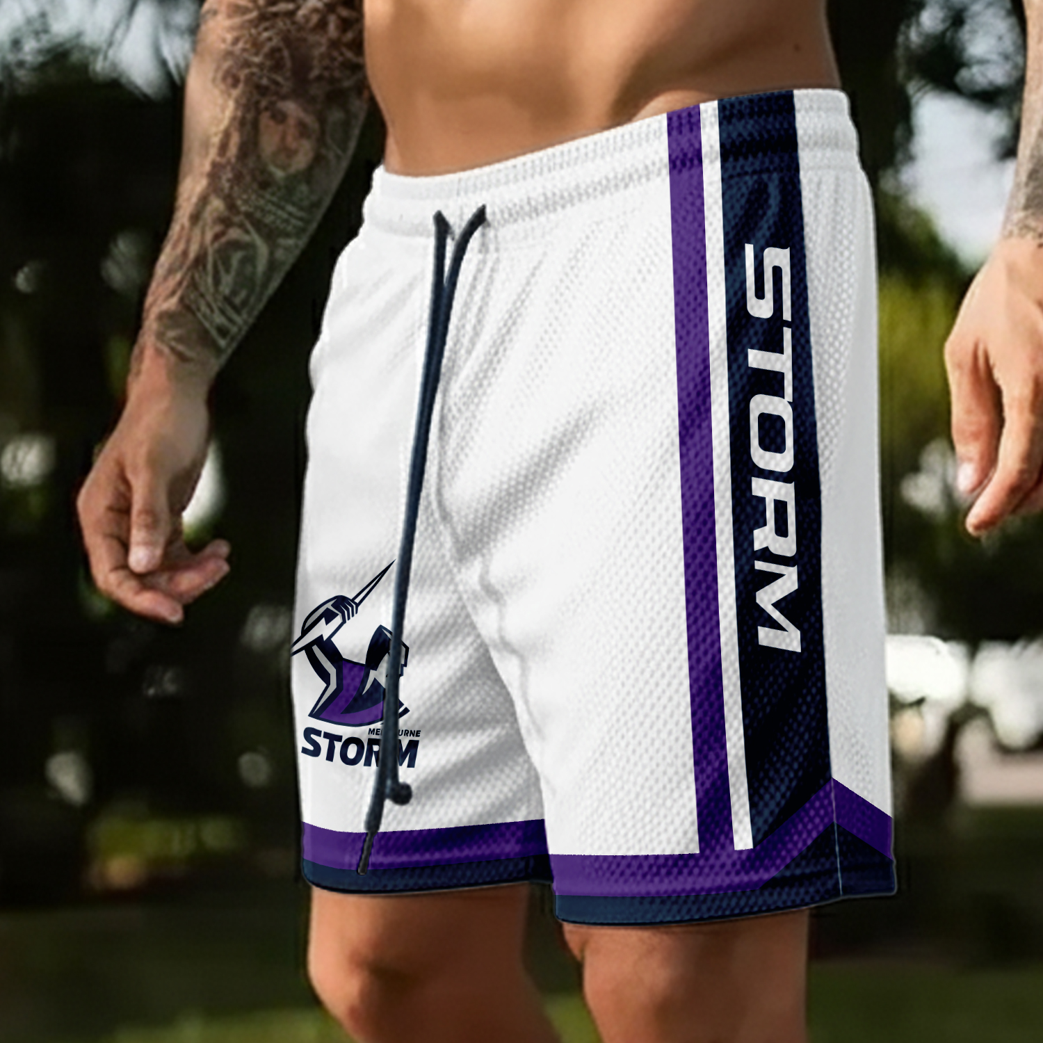 Auspiritmerch Melbourne Storm Personalized Short Pants Gift For Fans