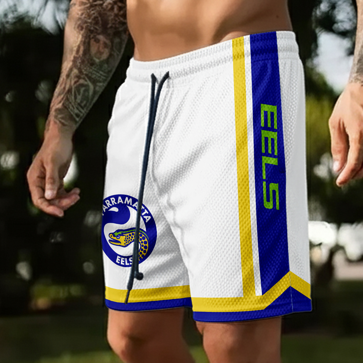 Auspiritmerch Parramatta Eels Personalized Short Pants Gift For Fans