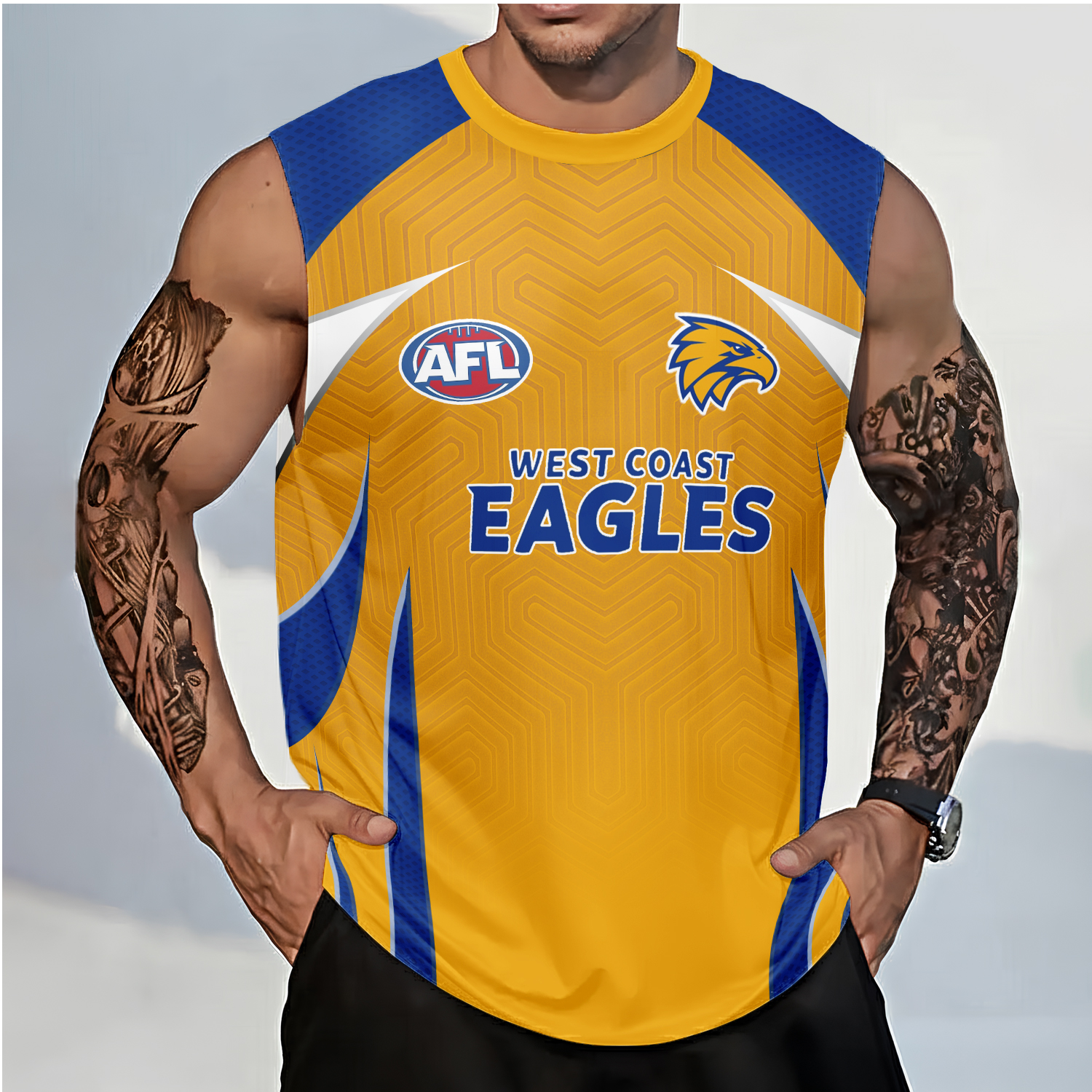 Auspiritmerch West Coast Eagles Personalized Tank Top Gift For Fans