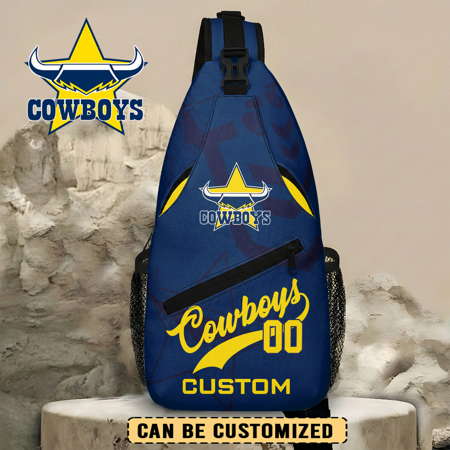 Auspiritmerch North Queensland Cowboys Personalized Sling Bags Gift For Fans