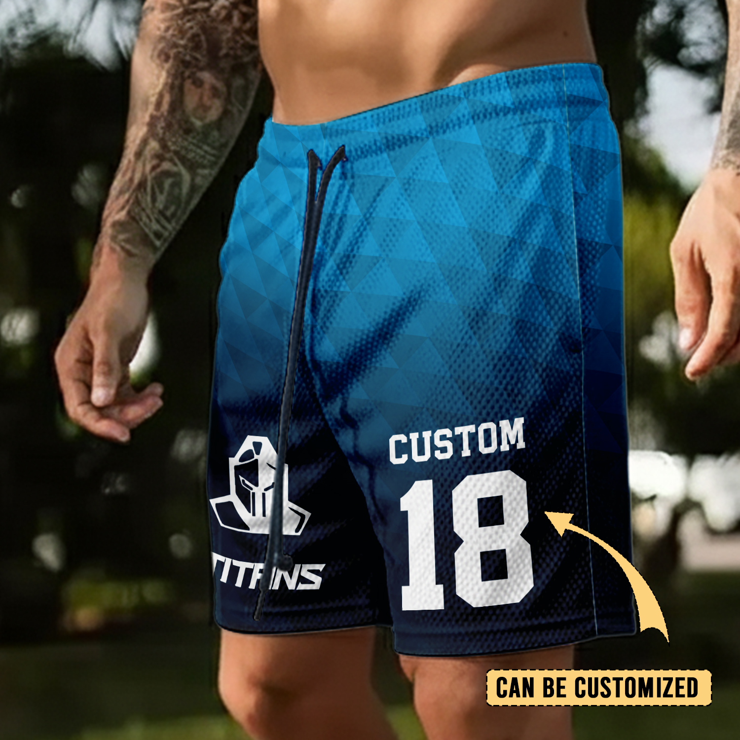 Auspiritmerch Gold Coast Titans Personalized Short Pants Gift For Fans