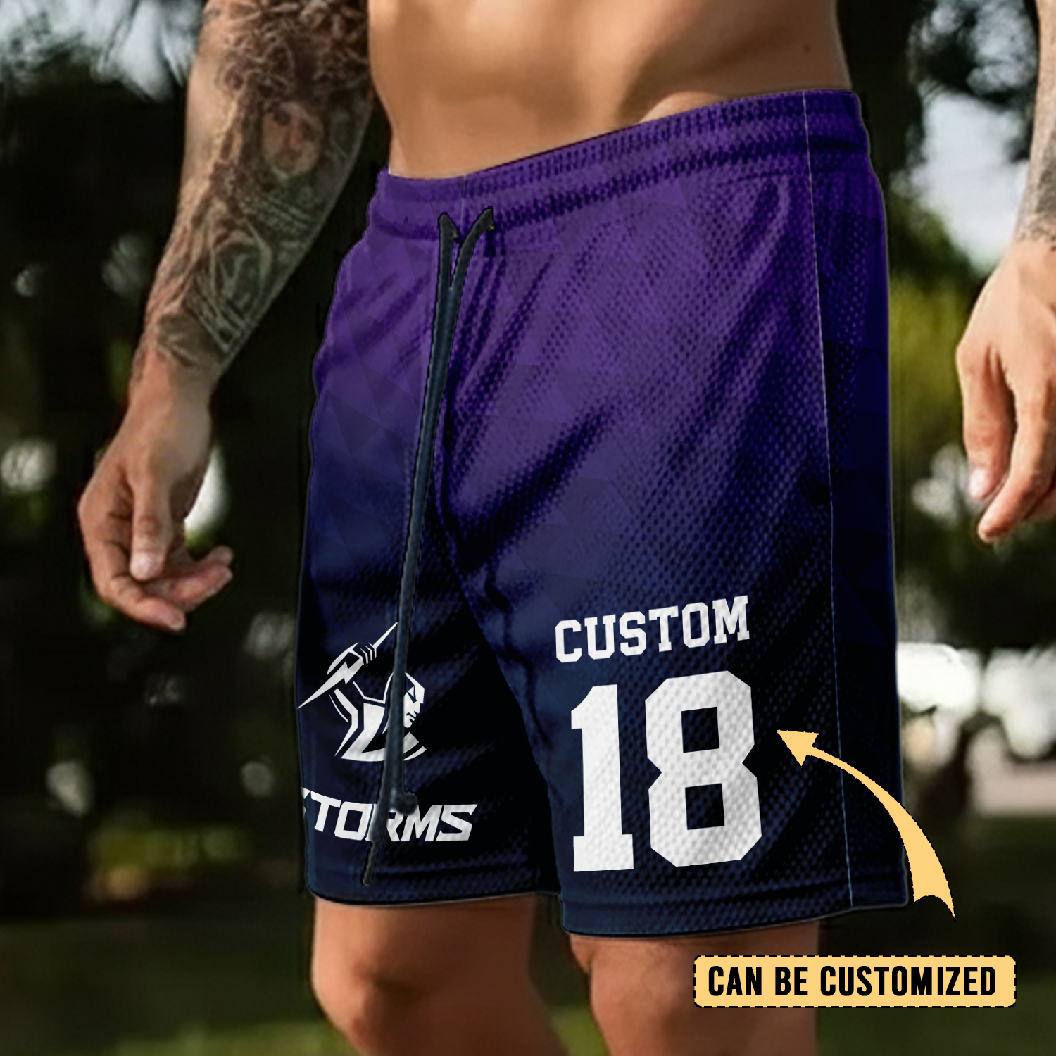 Auspiritmerch Melbourne Storm Personalized Short Pants Gift For Fans