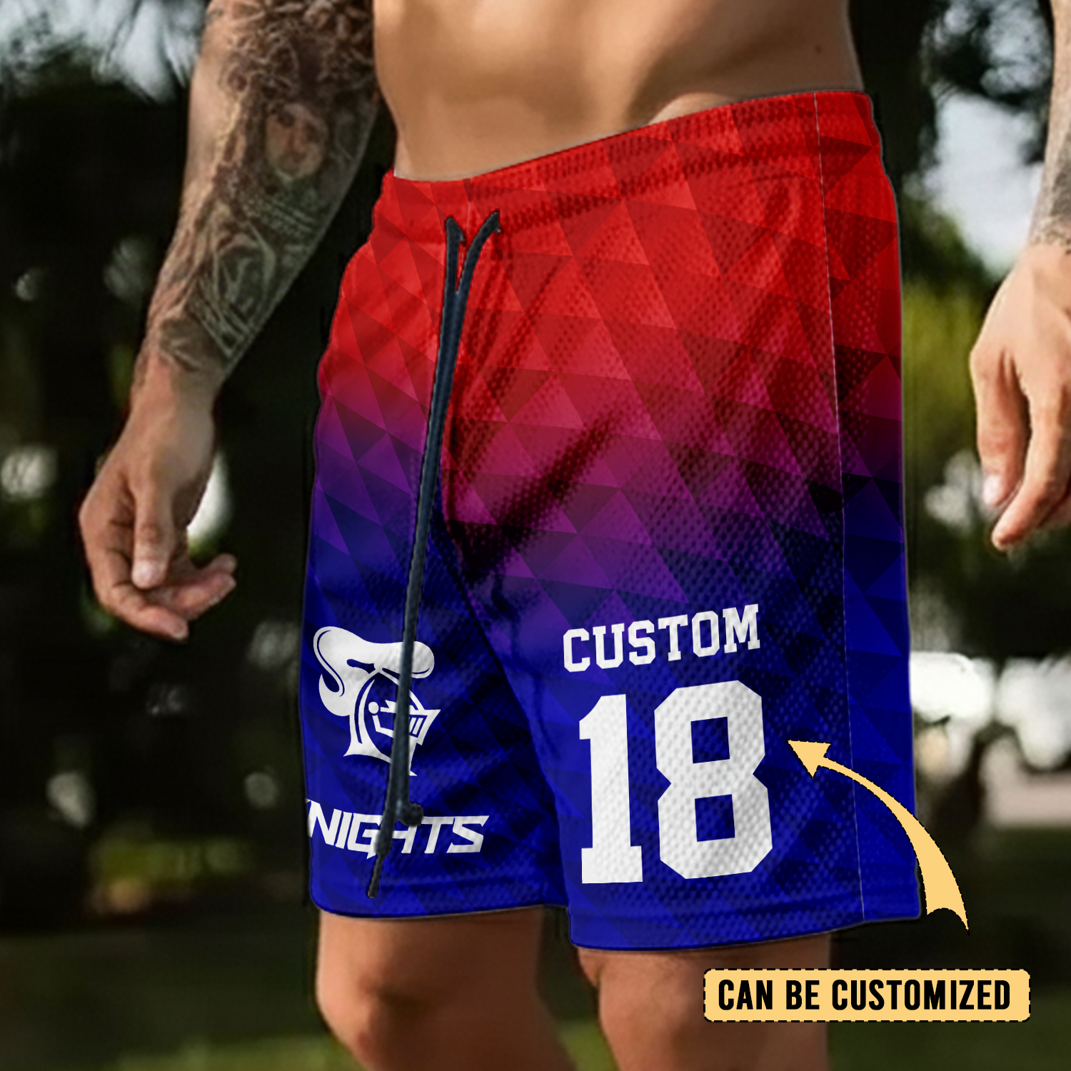 Auspiritmerch Newcastle Knights Personalized Short Pants Gift For Fans