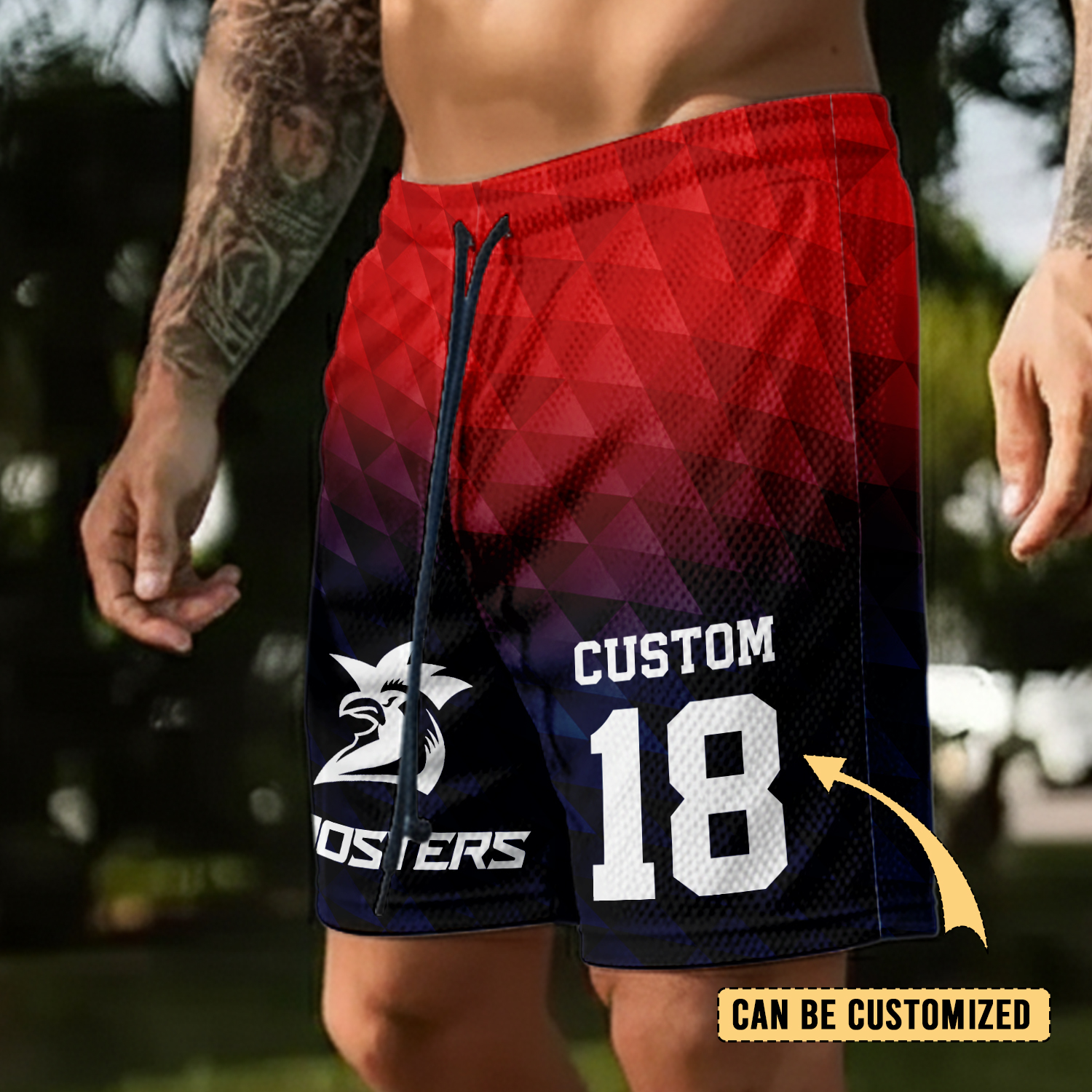 Auspiritmerch Sydney Roosters Personalized Short Pants Gift For Fans