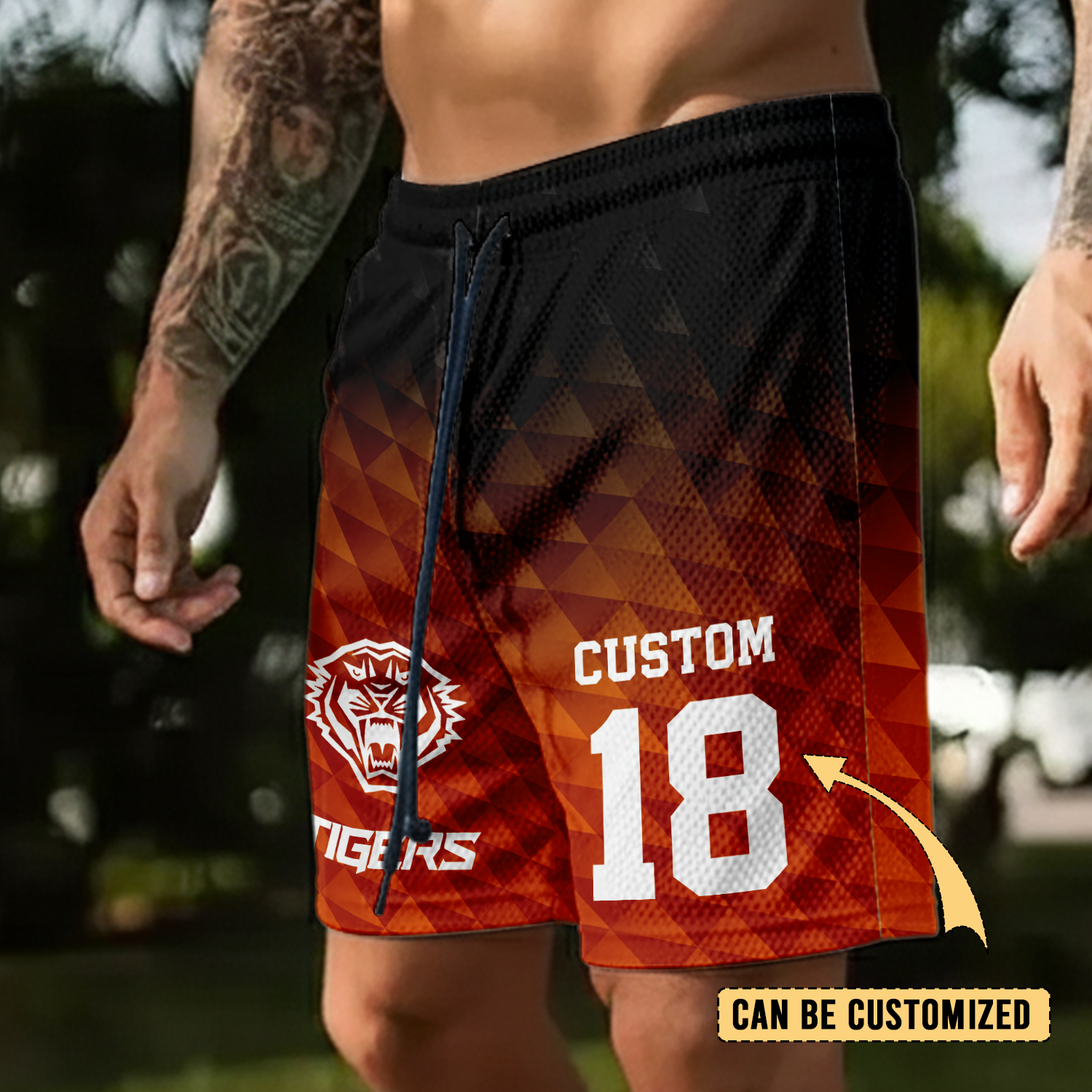 Auspiritmerch Wests Tigers Personalized Short Pants Gift For Fans