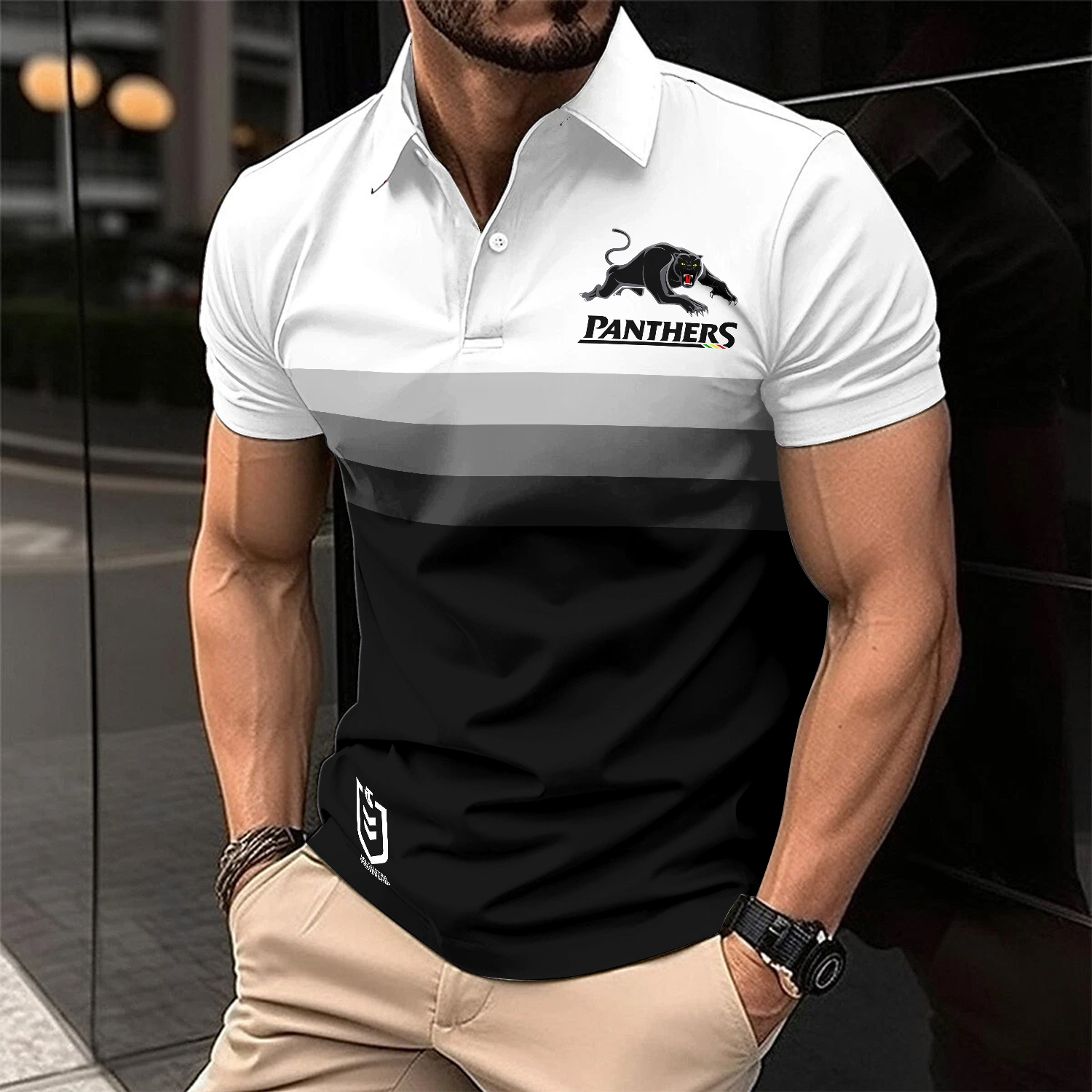 Auspiritmerch Penrith Panthers Personalized Polo Shirt Gift For Fans