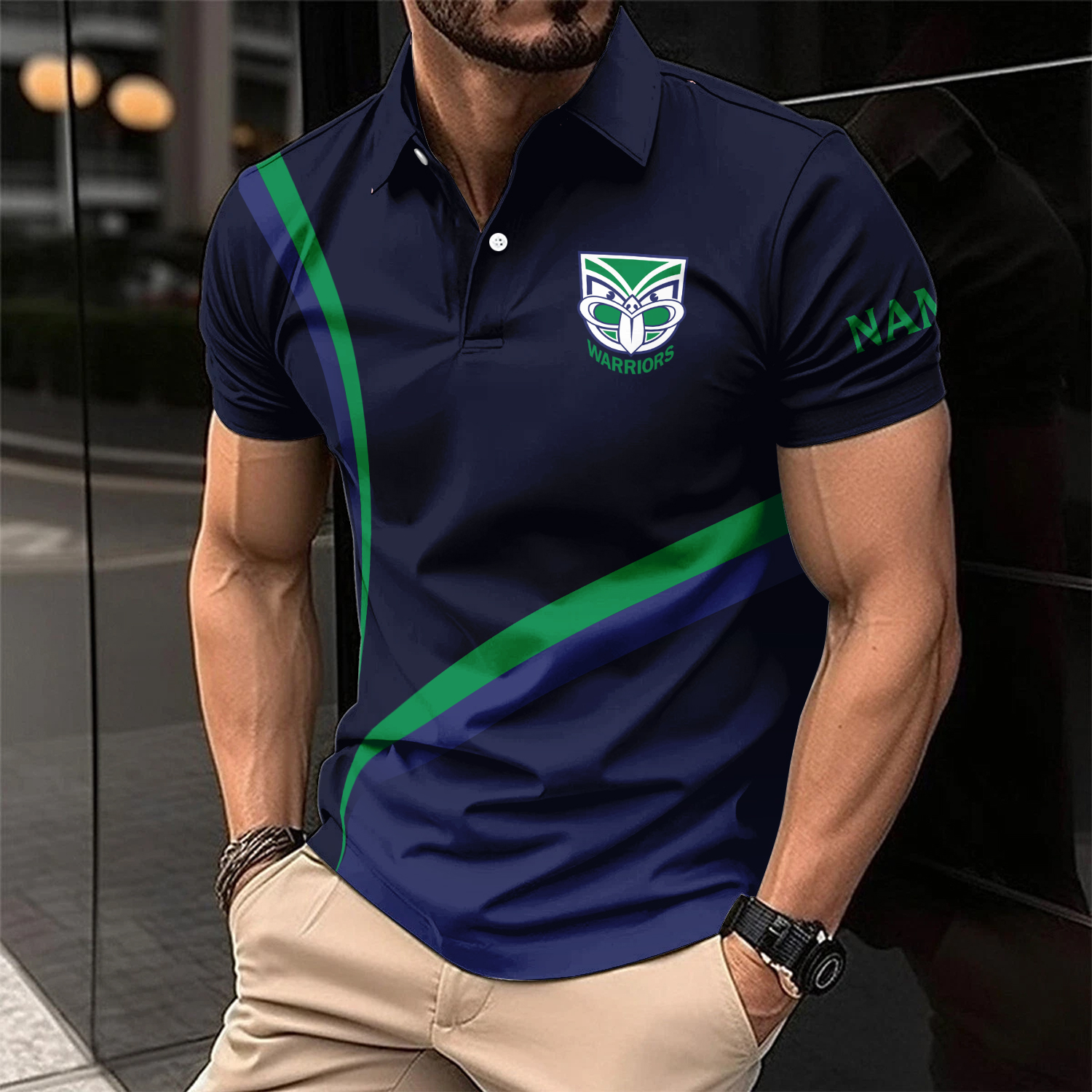 Auspiritmerch New Zealand Warriors Personalized Polo Shirt Gift For Fans