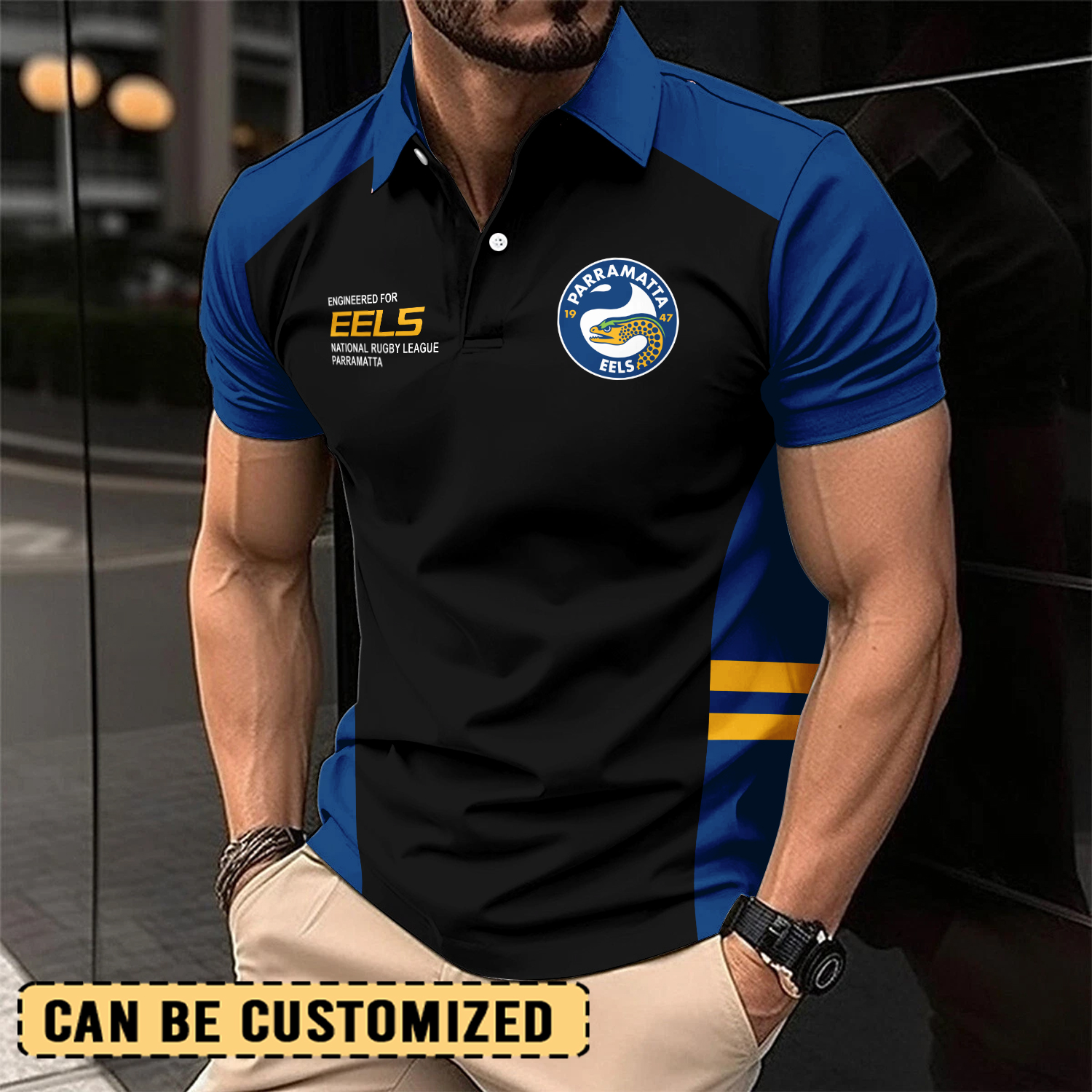 Auspiritmerch Parramatta Eels Personalized Polo Shirt Gift For Fans