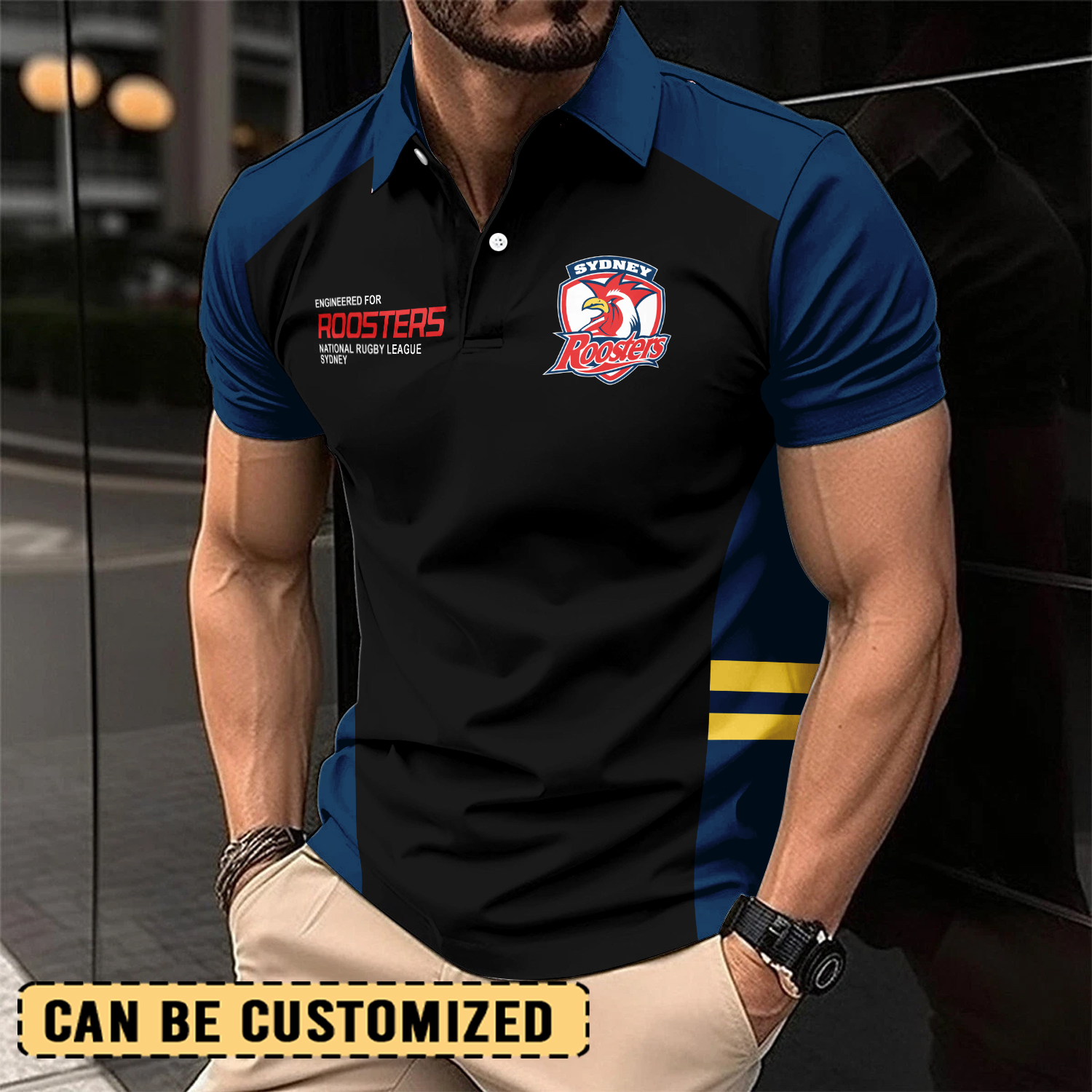 Auspiritmerch Sydney Roosters Personalized Polo Shirt Gift For Fans