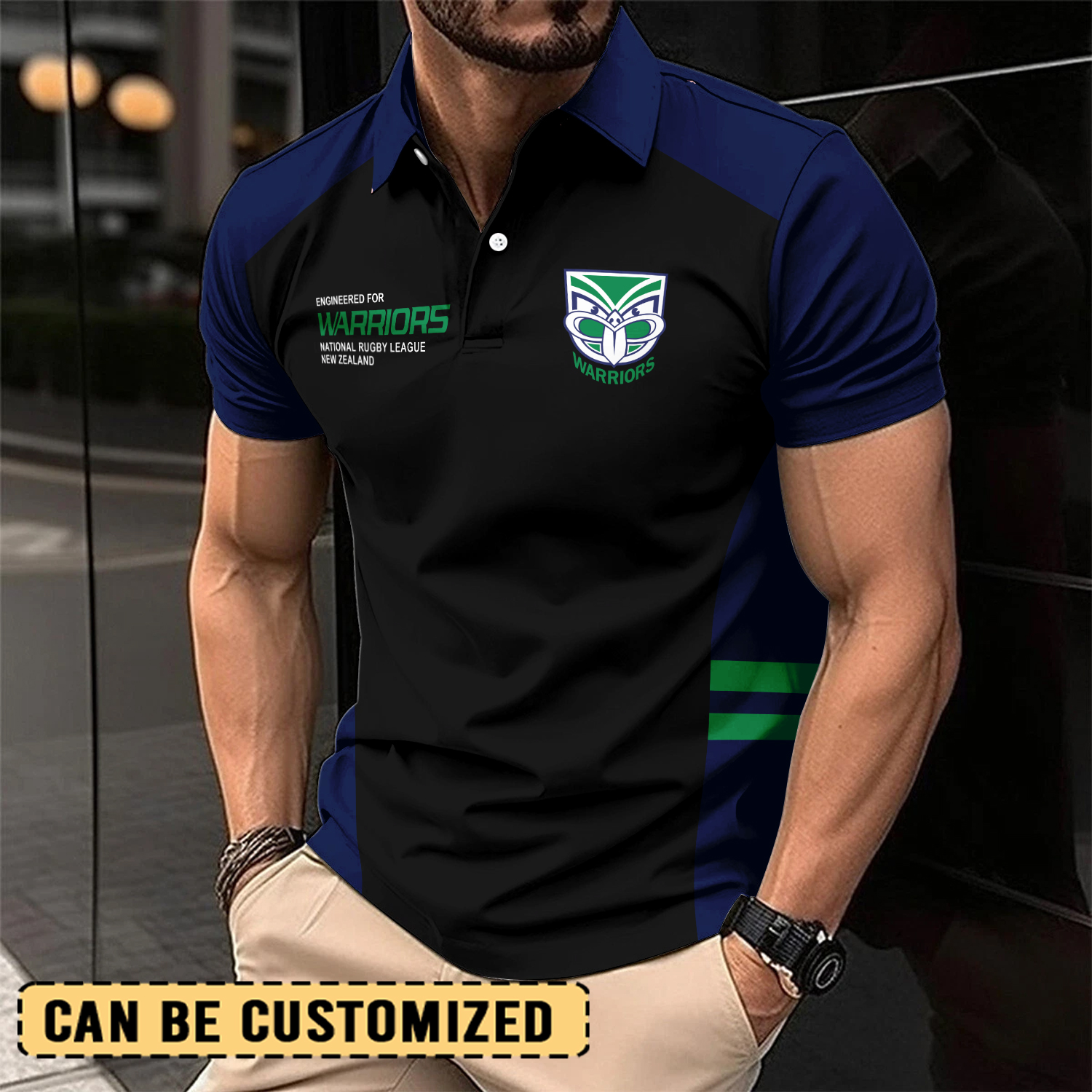 Auspiritmerch New Zealand Warriors Personalized Polo Shirt Gift For Fans
