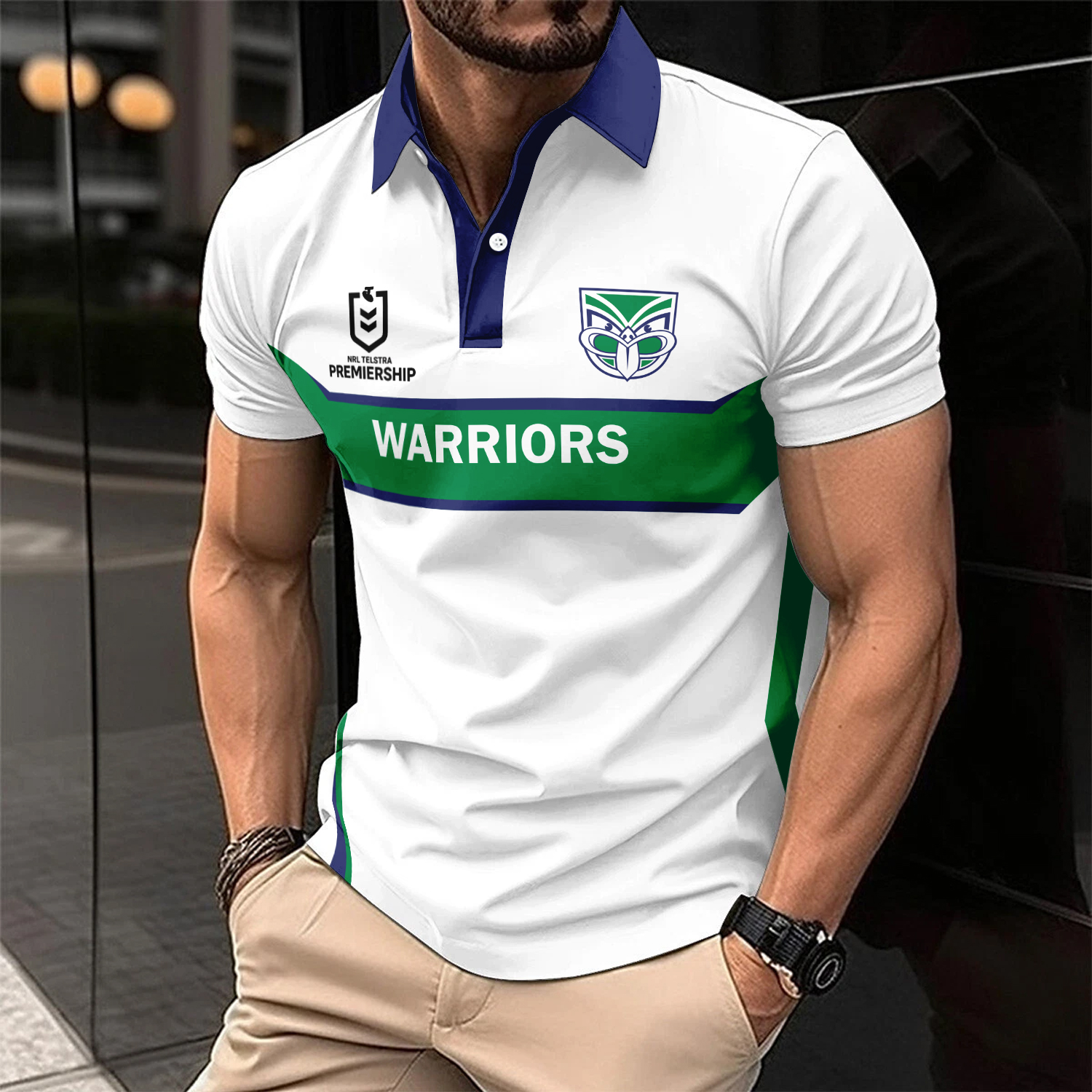 Auspiritmerch New Zealand Warriors Personalized Polo Shirt Gift For Fans