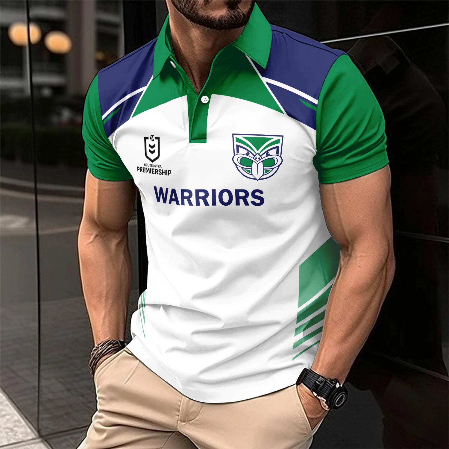 Auspiritmerch New Zealand Warriors Personalized Polo Shirt Gift For Fans