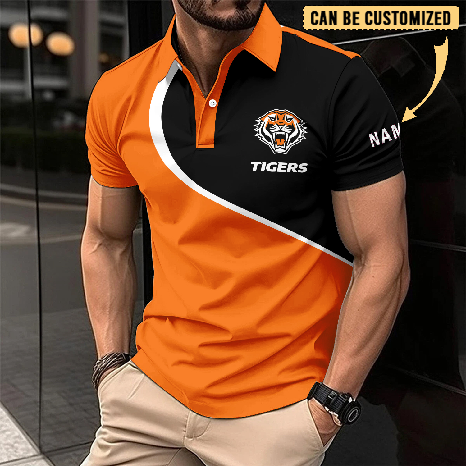 Auspiritmerch Wests Tigers Personalized Polo Shirt Gift For Fans