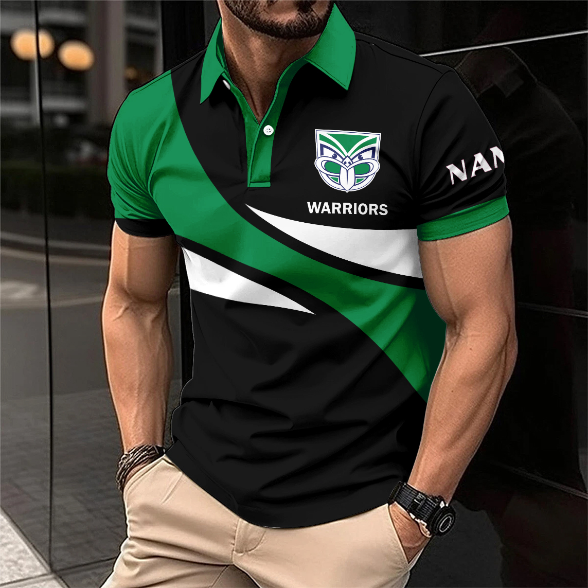 Auspiritmerch New Zealand Warriors Personalized Polo Shirt Gift For Fans