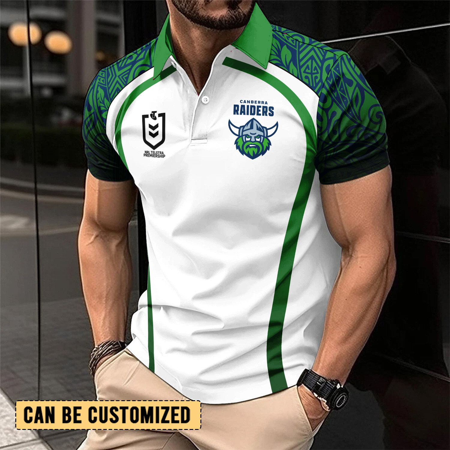 Auspiritmerch Canberra Raiders Personalized Polo Shirt Gift For Fans