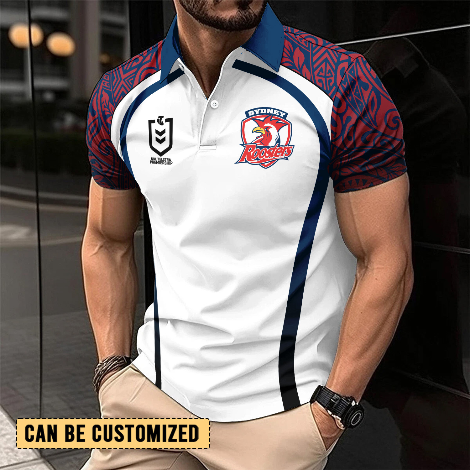 Auspiritmerch Sydney Roosters Personalized Polo Shirt Gift For Fans