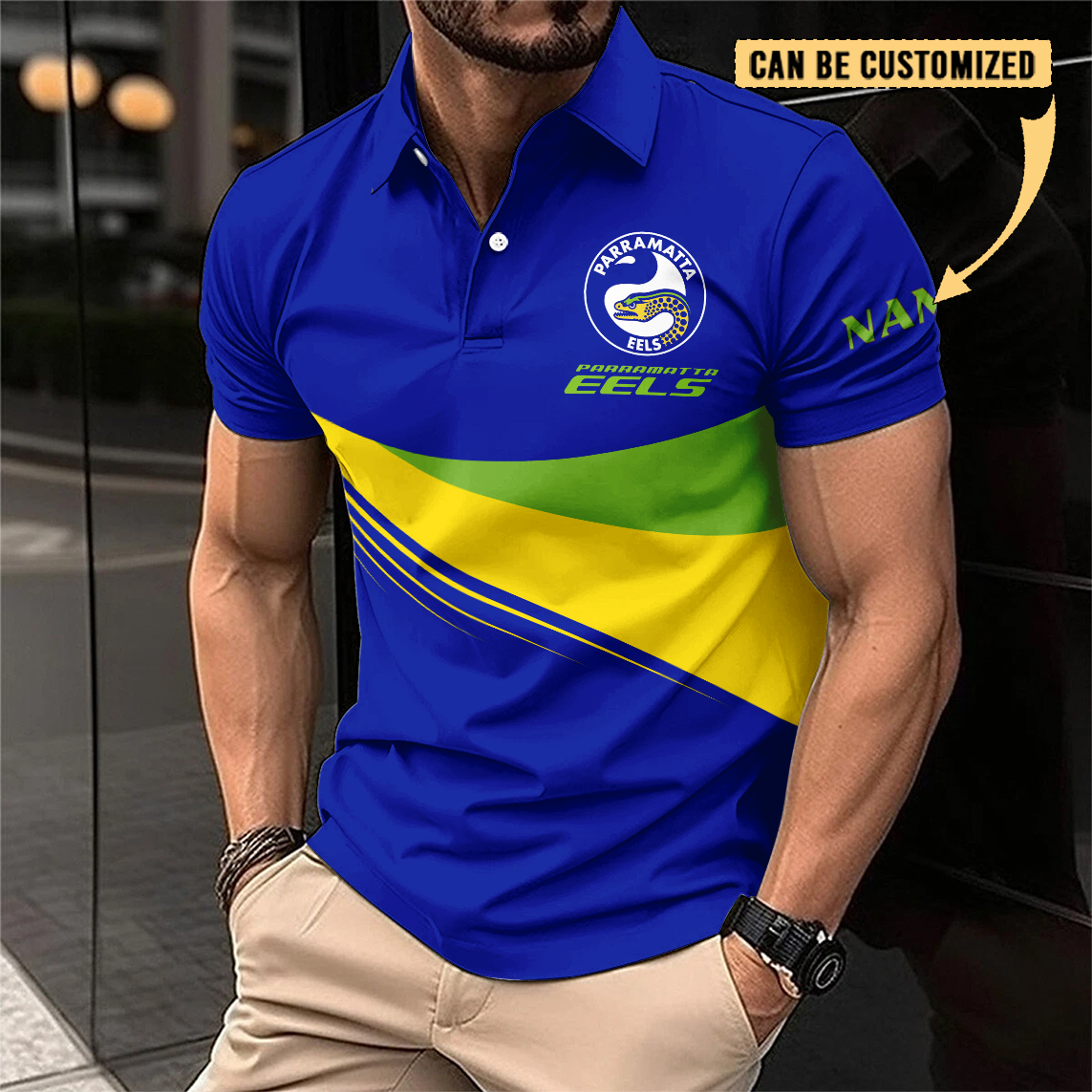 Auspiritmerch Parramatta Eels Personalized Polo Shirt Gift For Fans